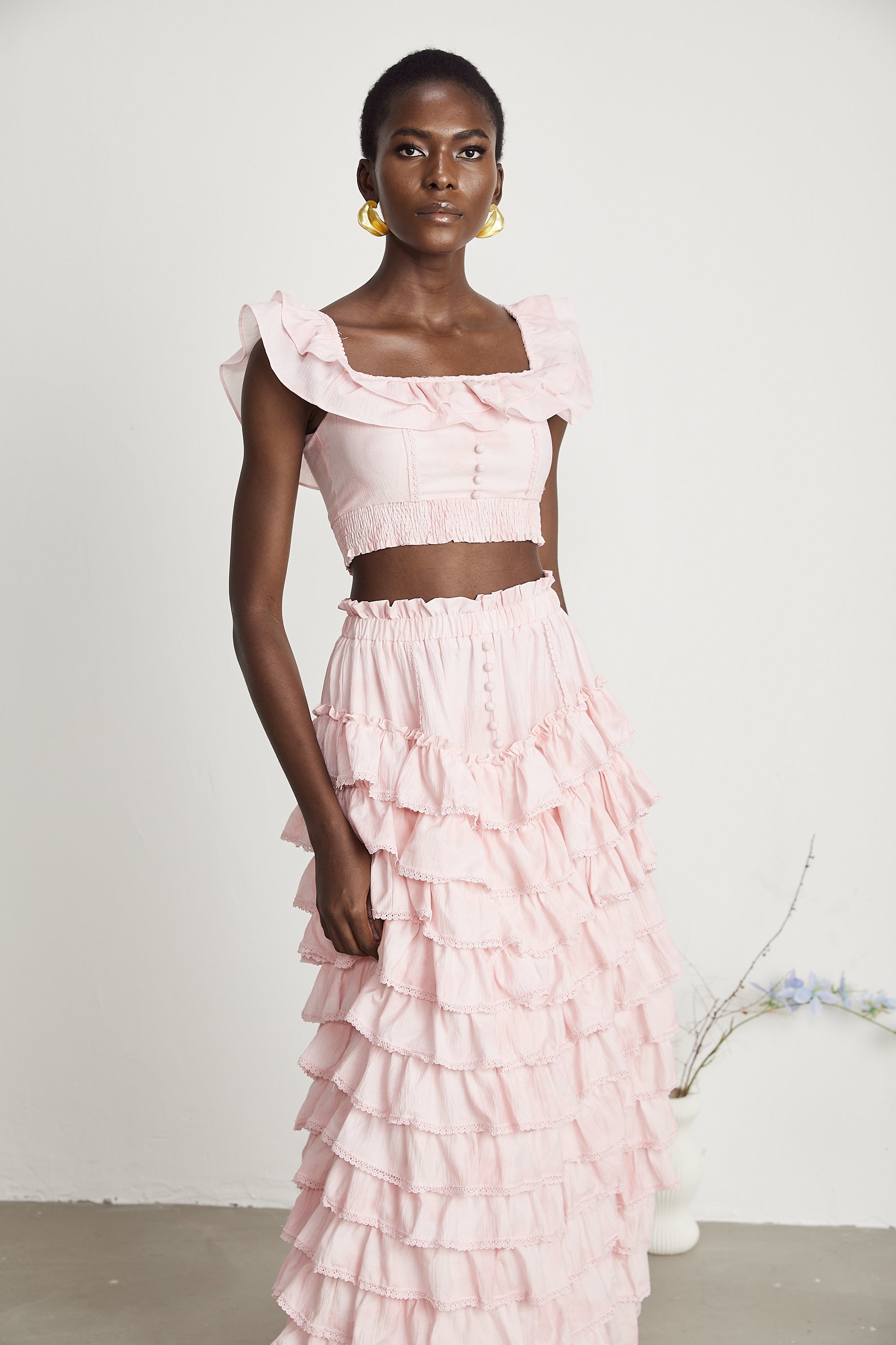 Anaïs top ve etek takım