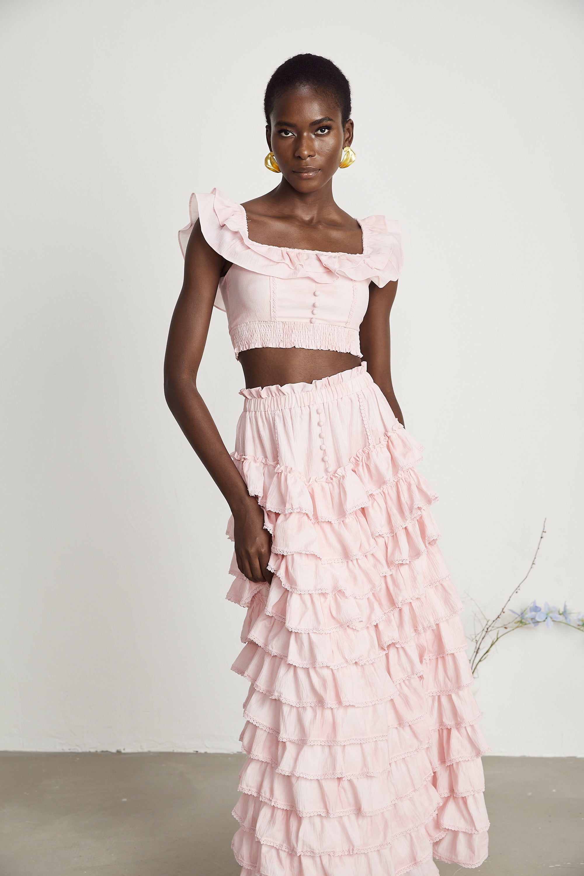 Anaïs top ve etek takım