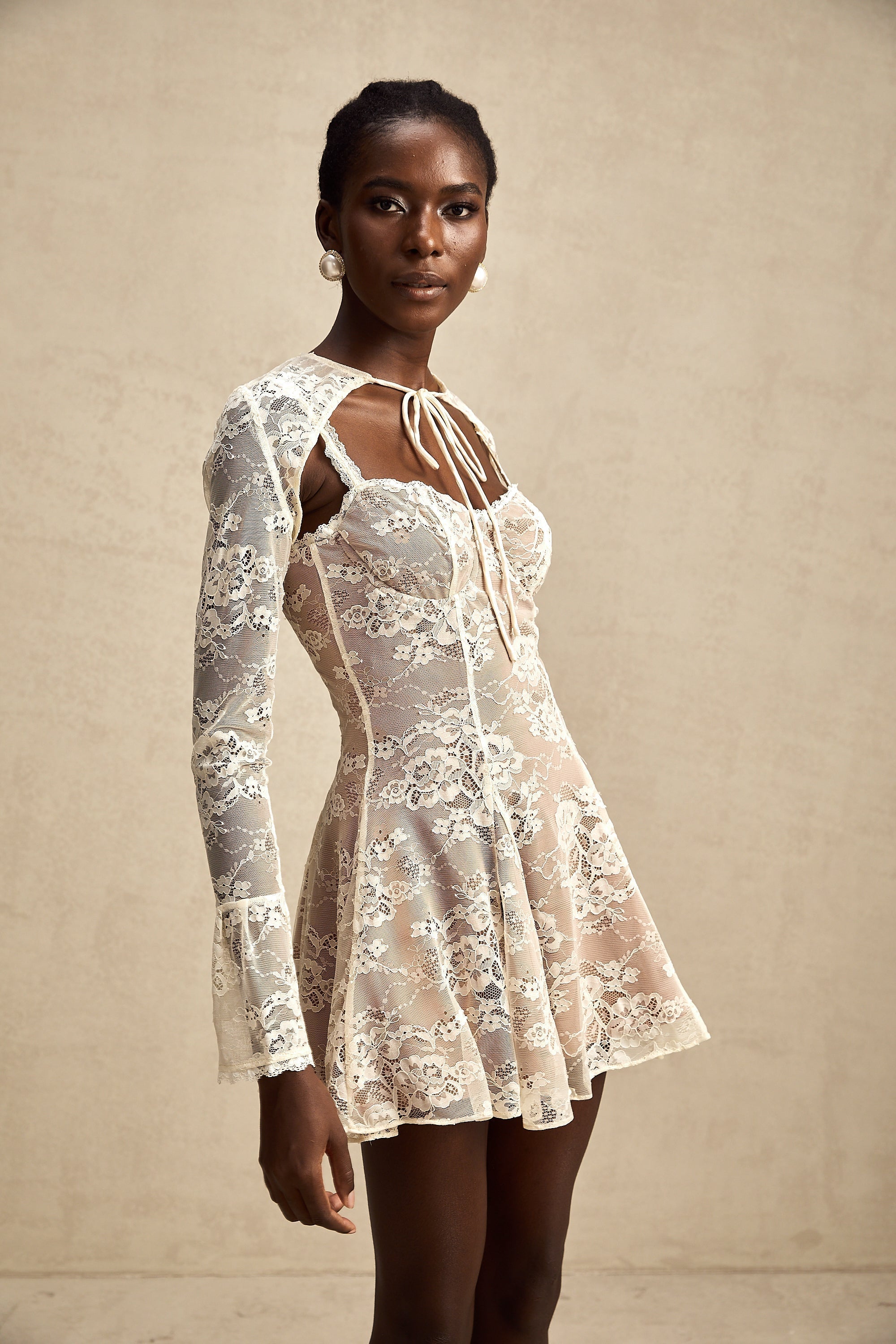 Axelle yelek ve elbise takım