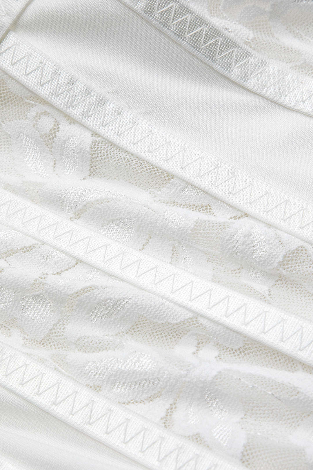 Ağ Mesh Dantel Nakışlı Bustier Korse Slip İç Çamaşırı Bodysuit