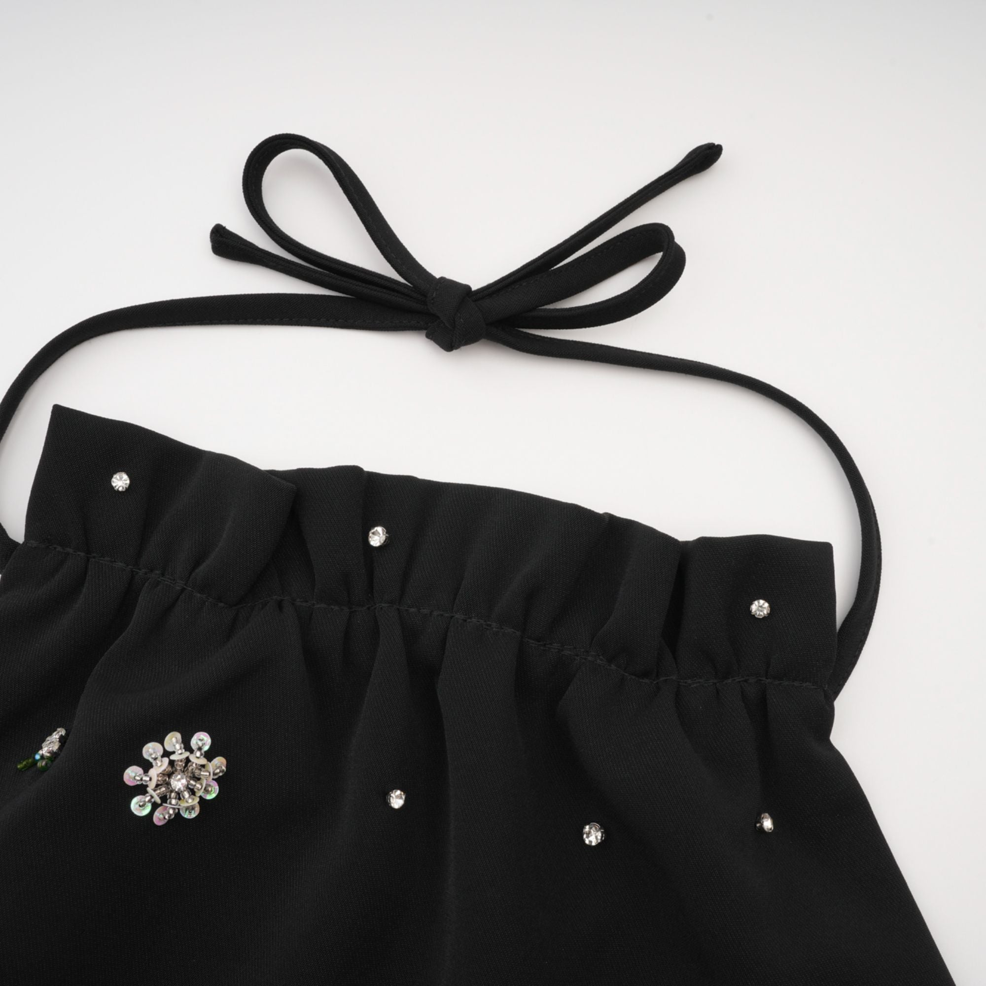 Ariane kristal mini elbise