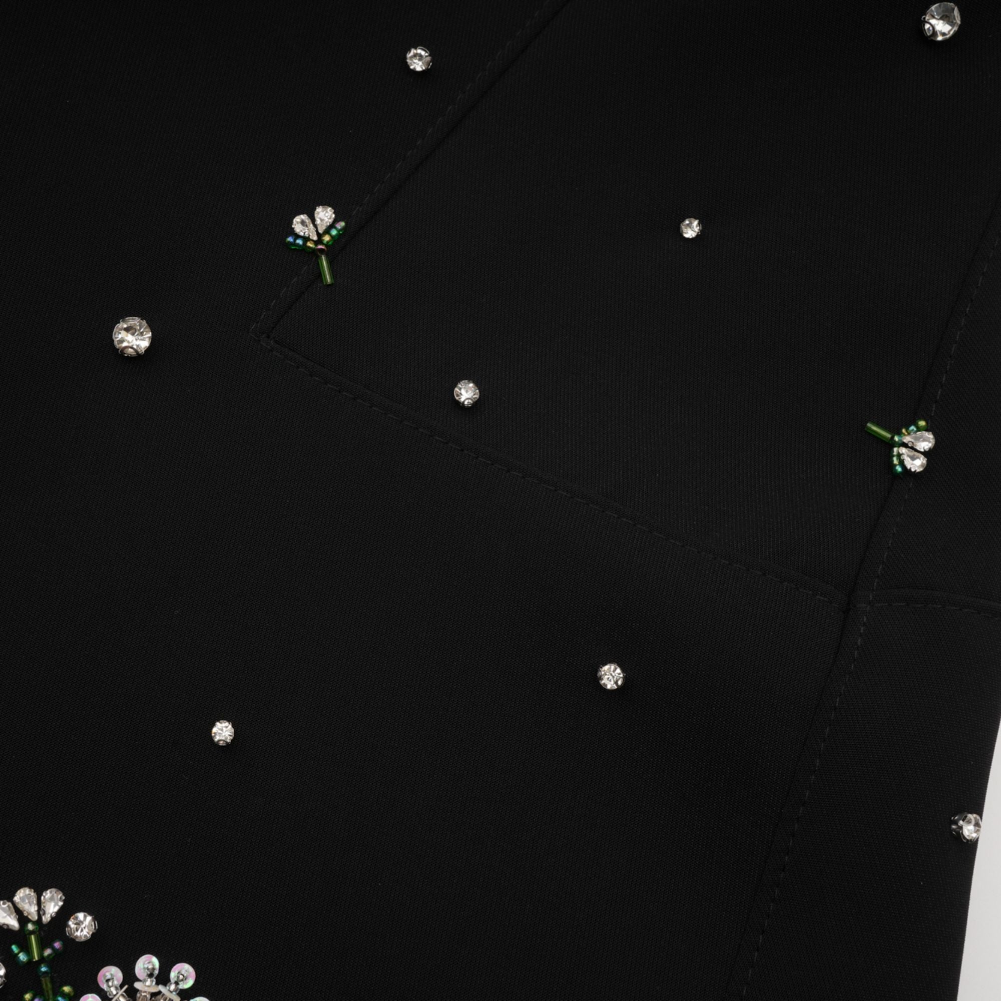 Ariane kristal mini elbise