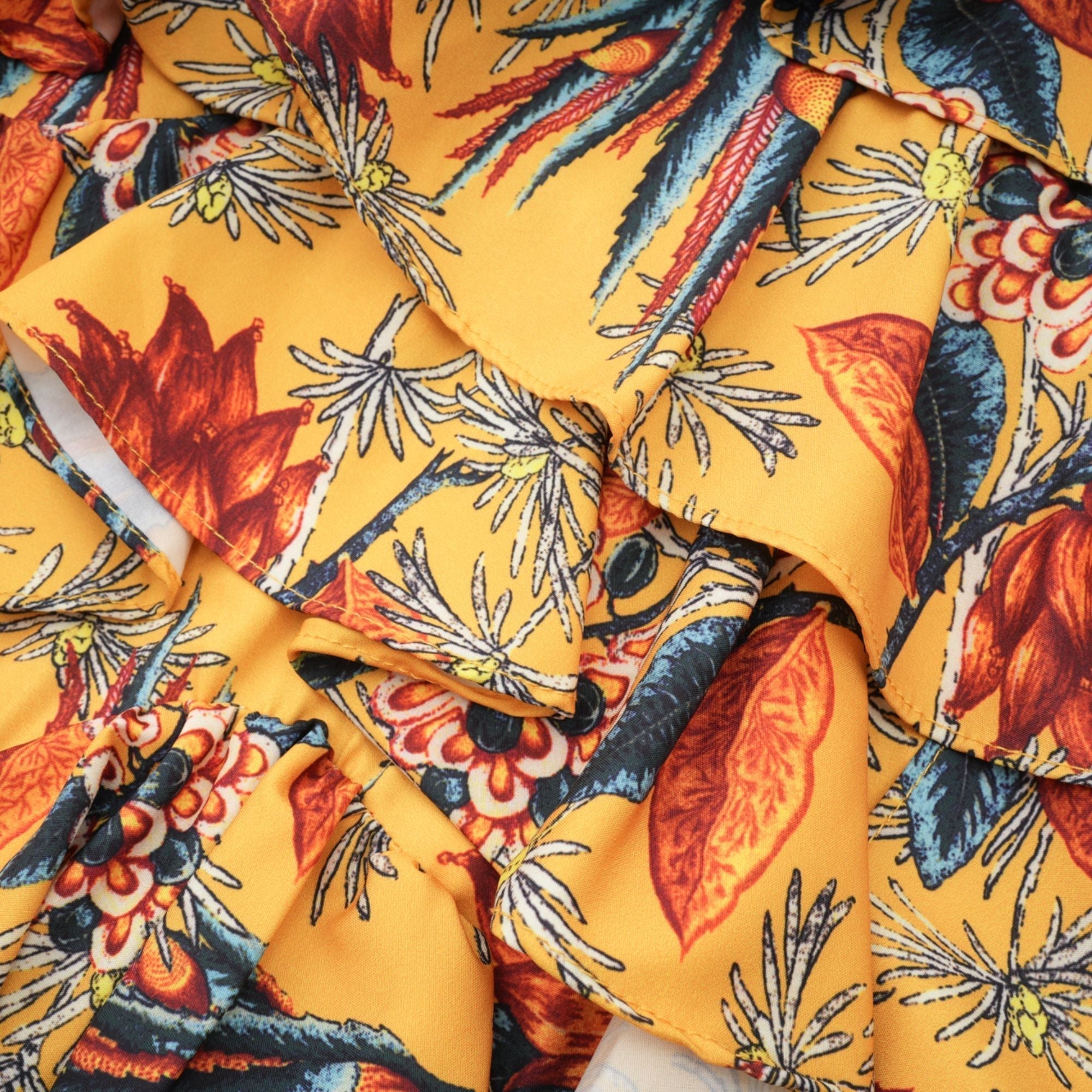 Apolline katmanlı midi elbise