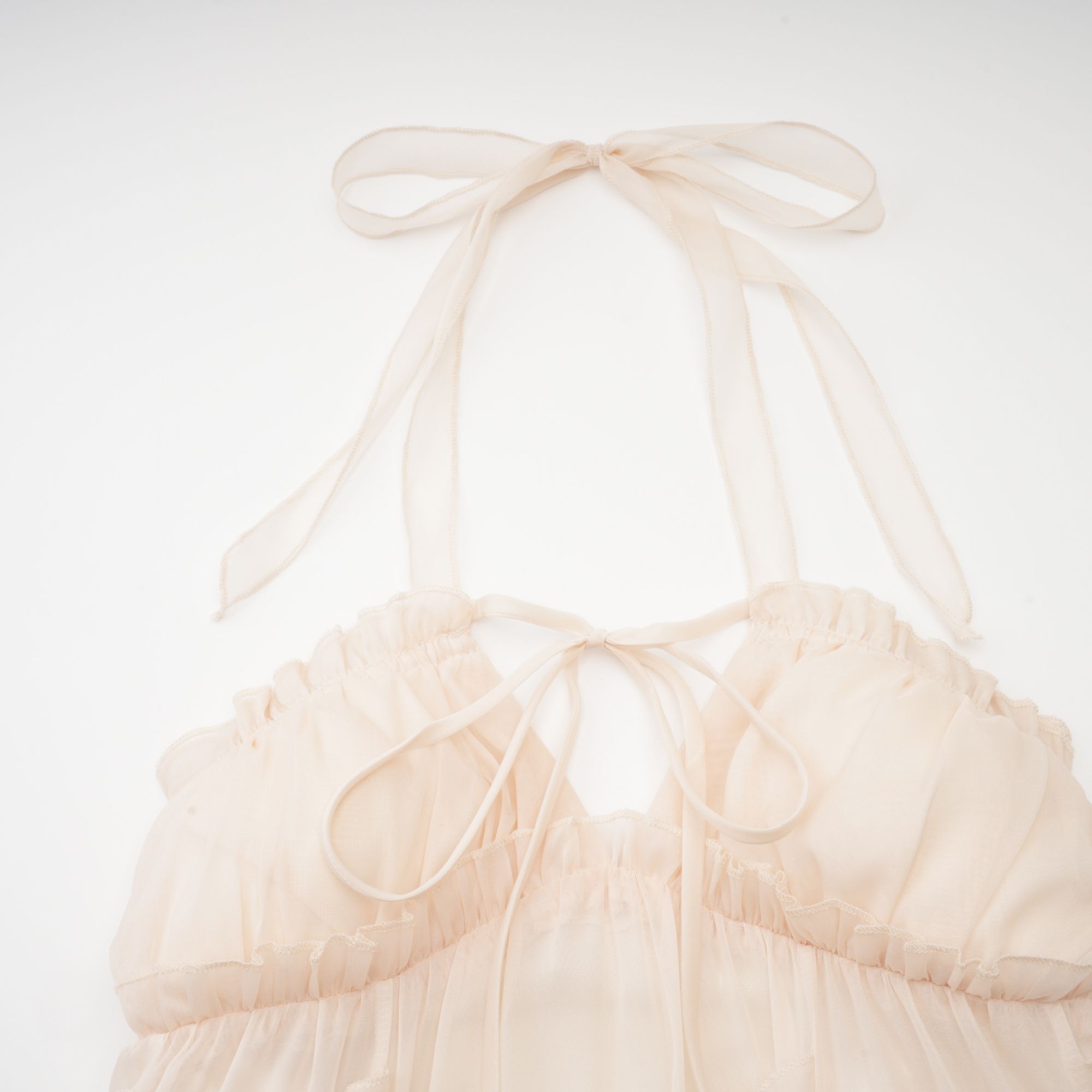 Axelle tül midi elbise