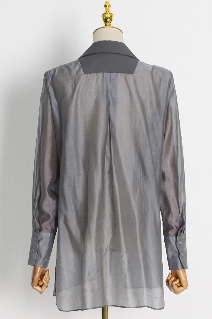 Azura Tül Karışımlı Blazer Ceket