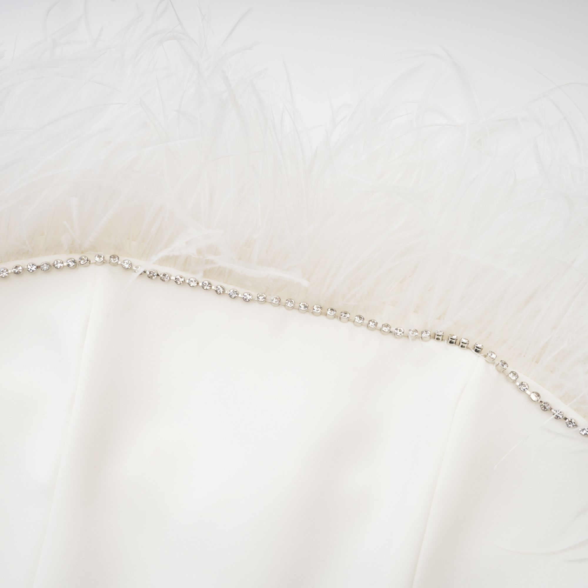 Aria tüy mini elbise