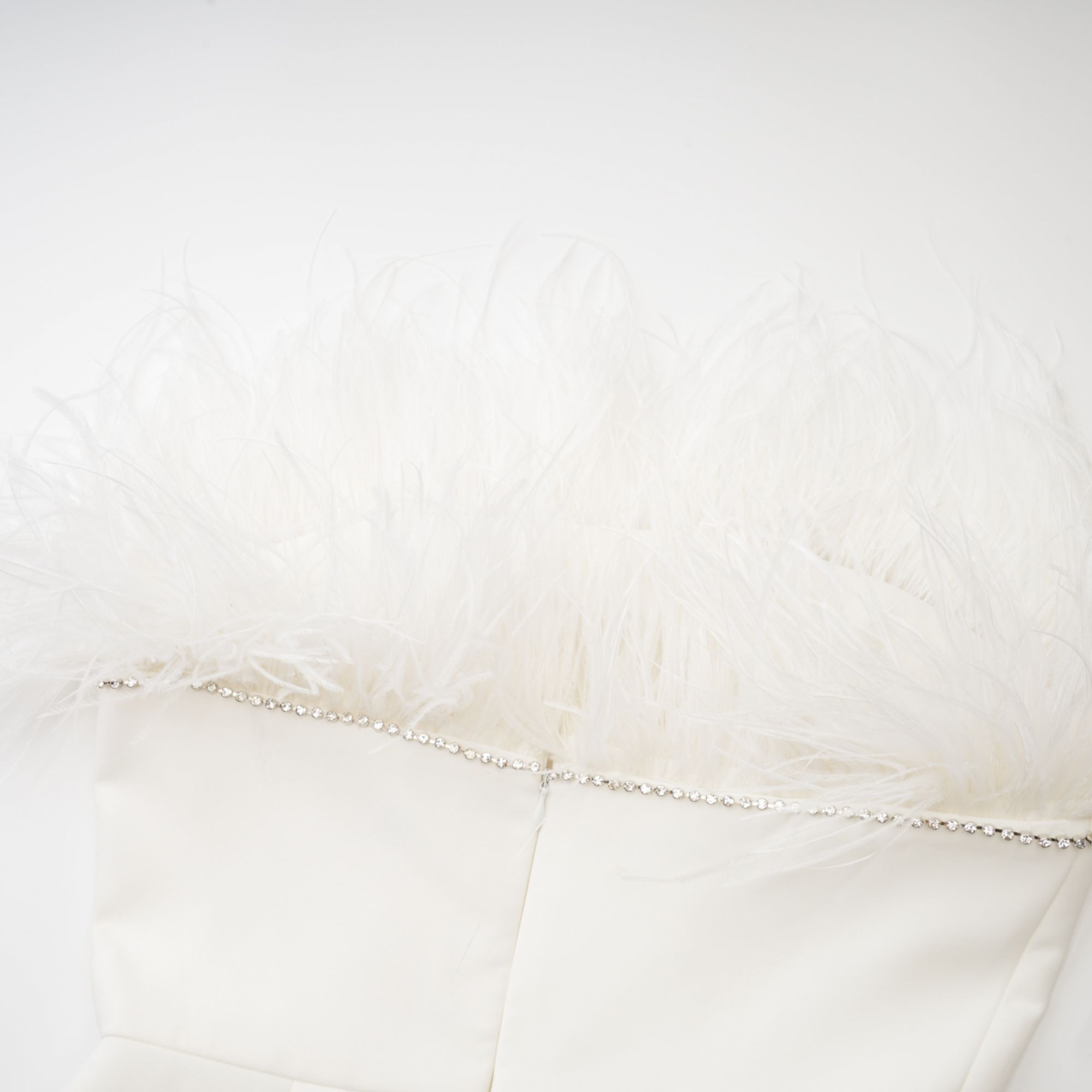 Aria tüy mini elbise