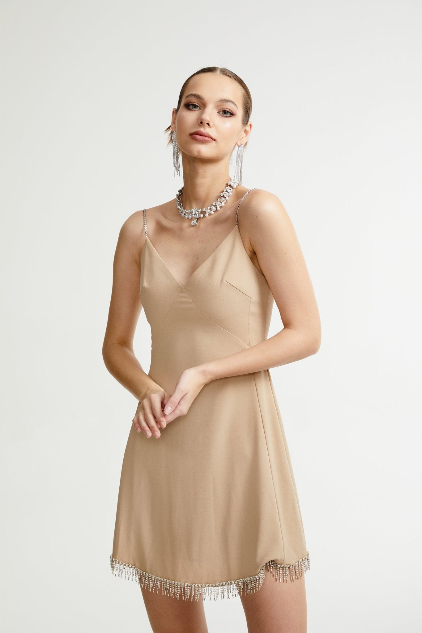 Amaranthe mini elbise