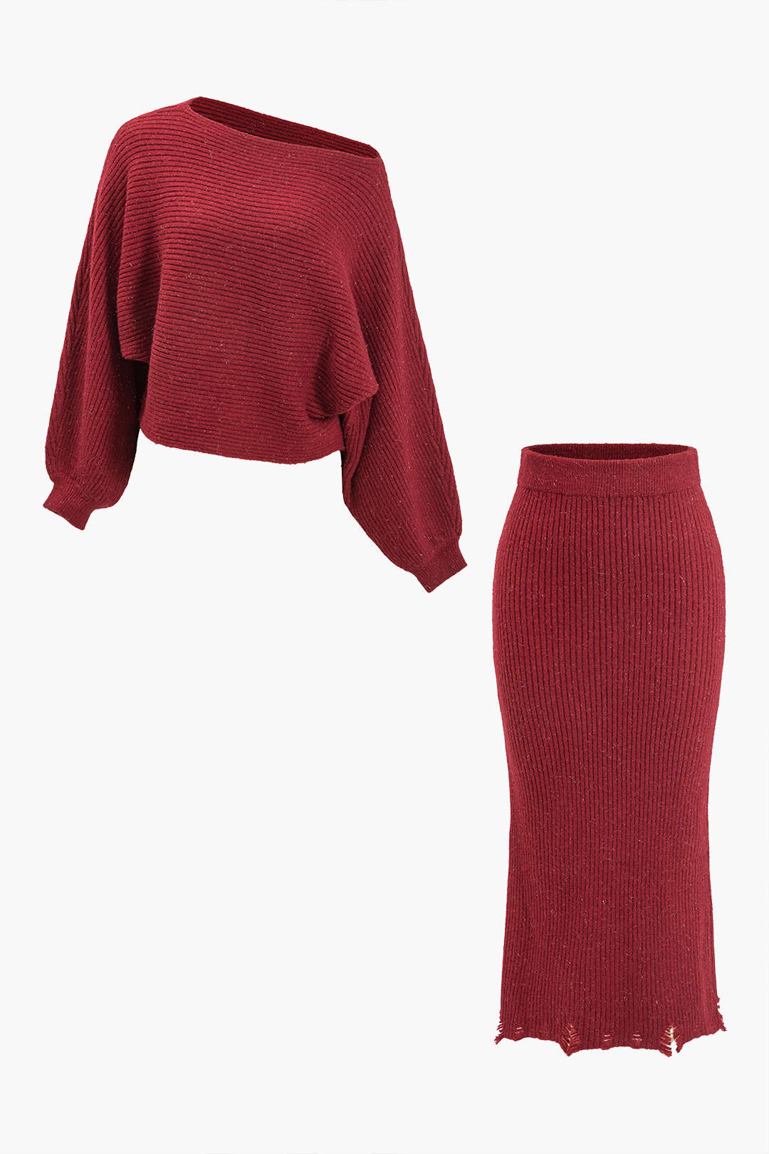 Asimetrik top Ve Etek Takım