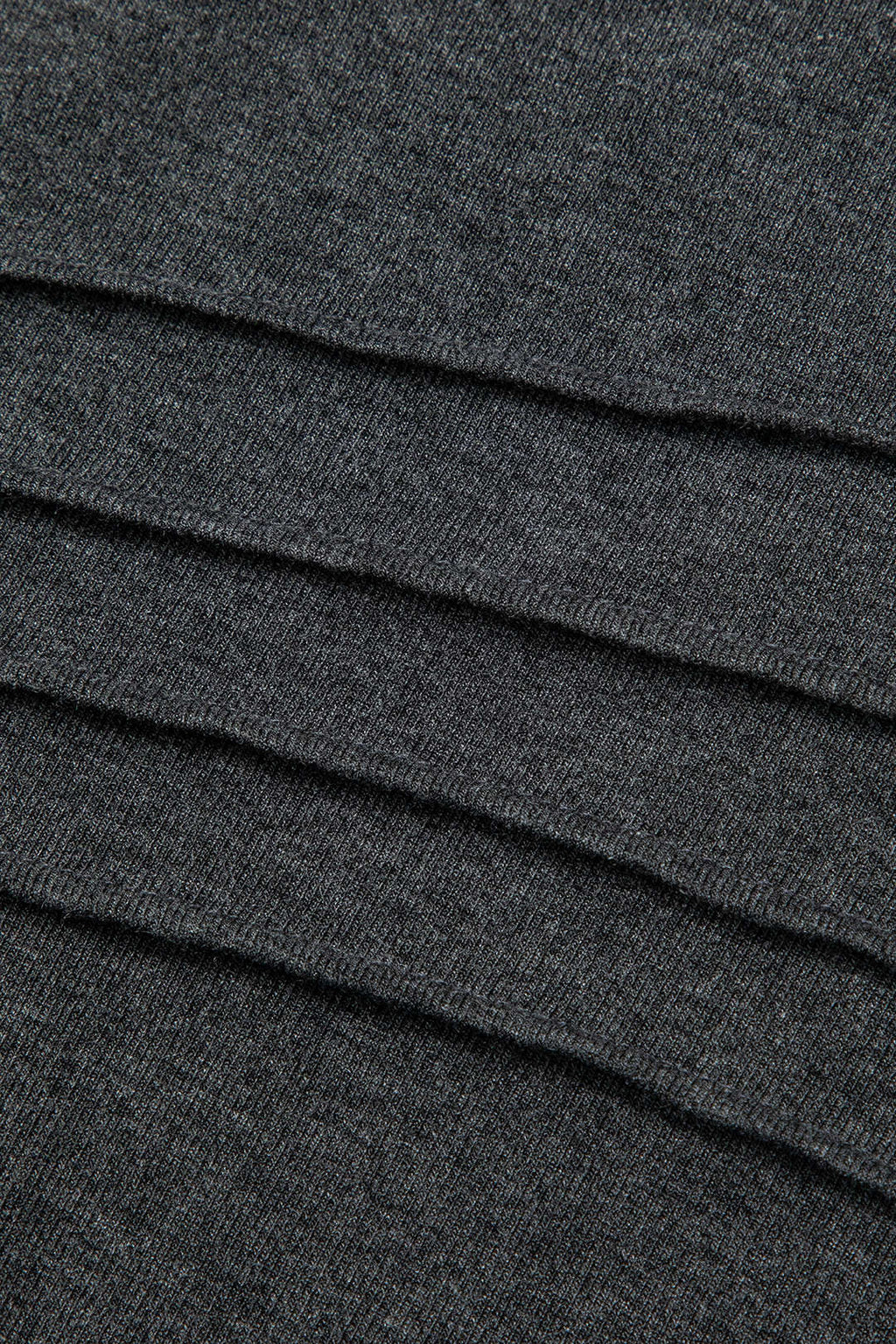 Anvelop Uzun Kollu Yırtmaçlı Maksi Elbise