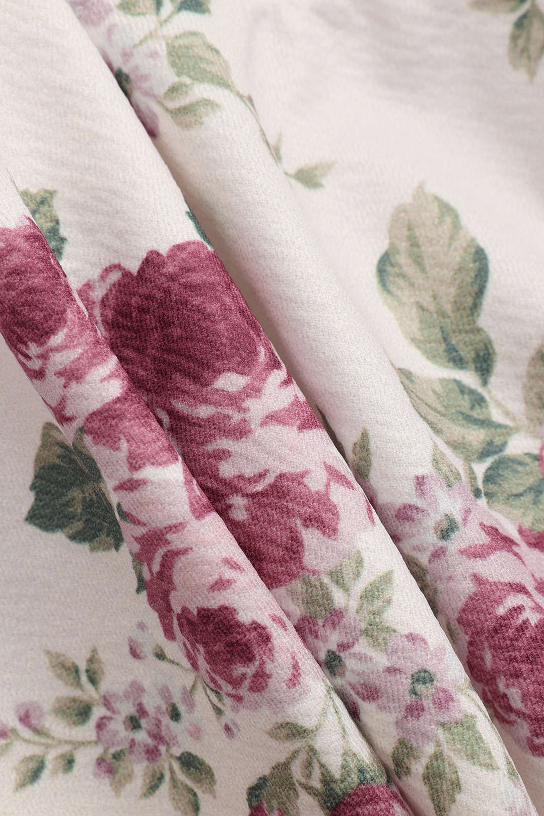 Çiçek Desenli Fermuarlı Korse