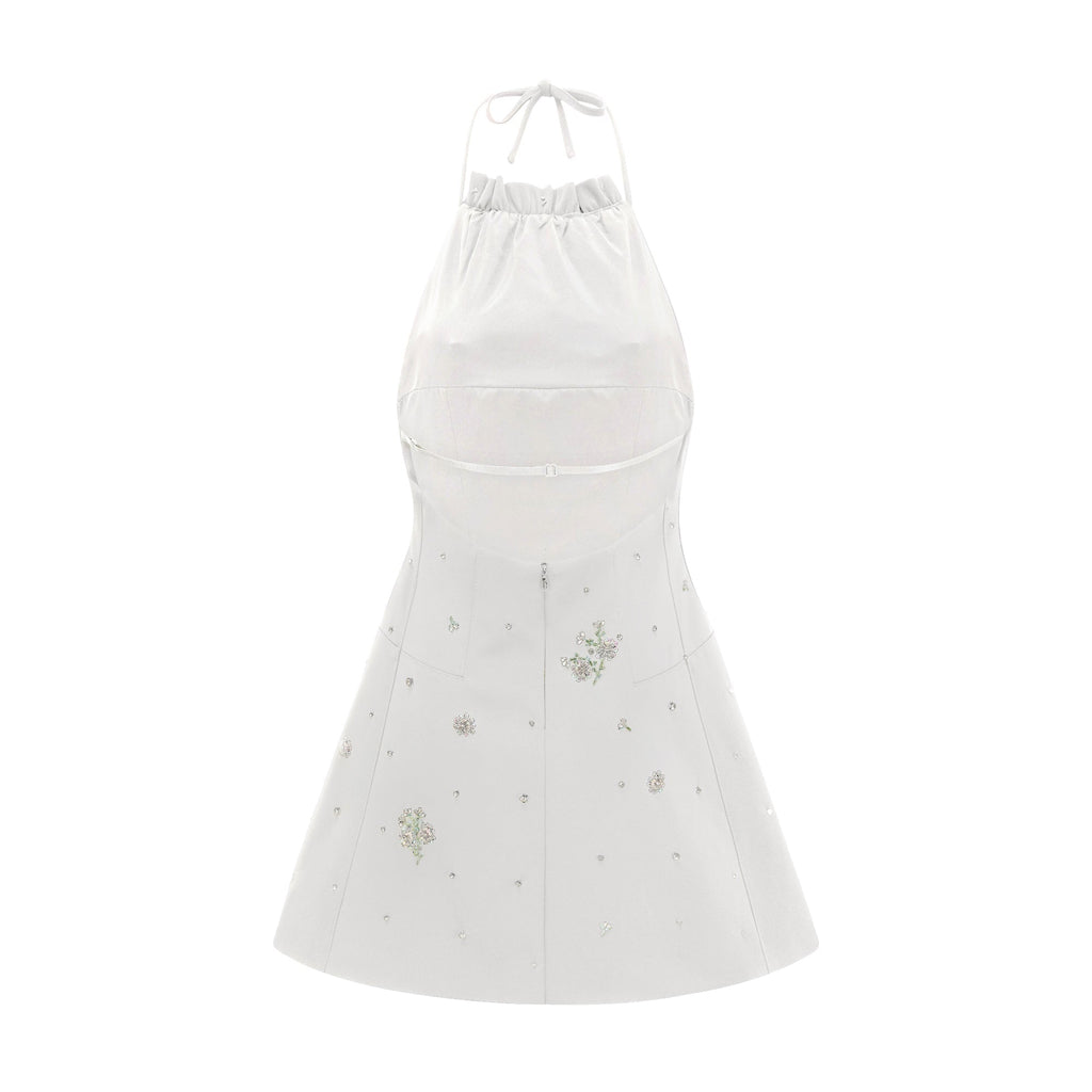 Ariane kristal mini elbise