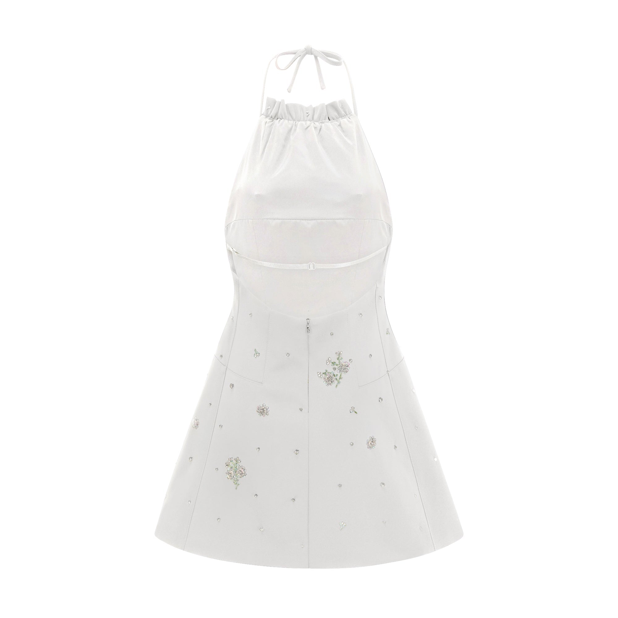 Ariane kristal mini elbise