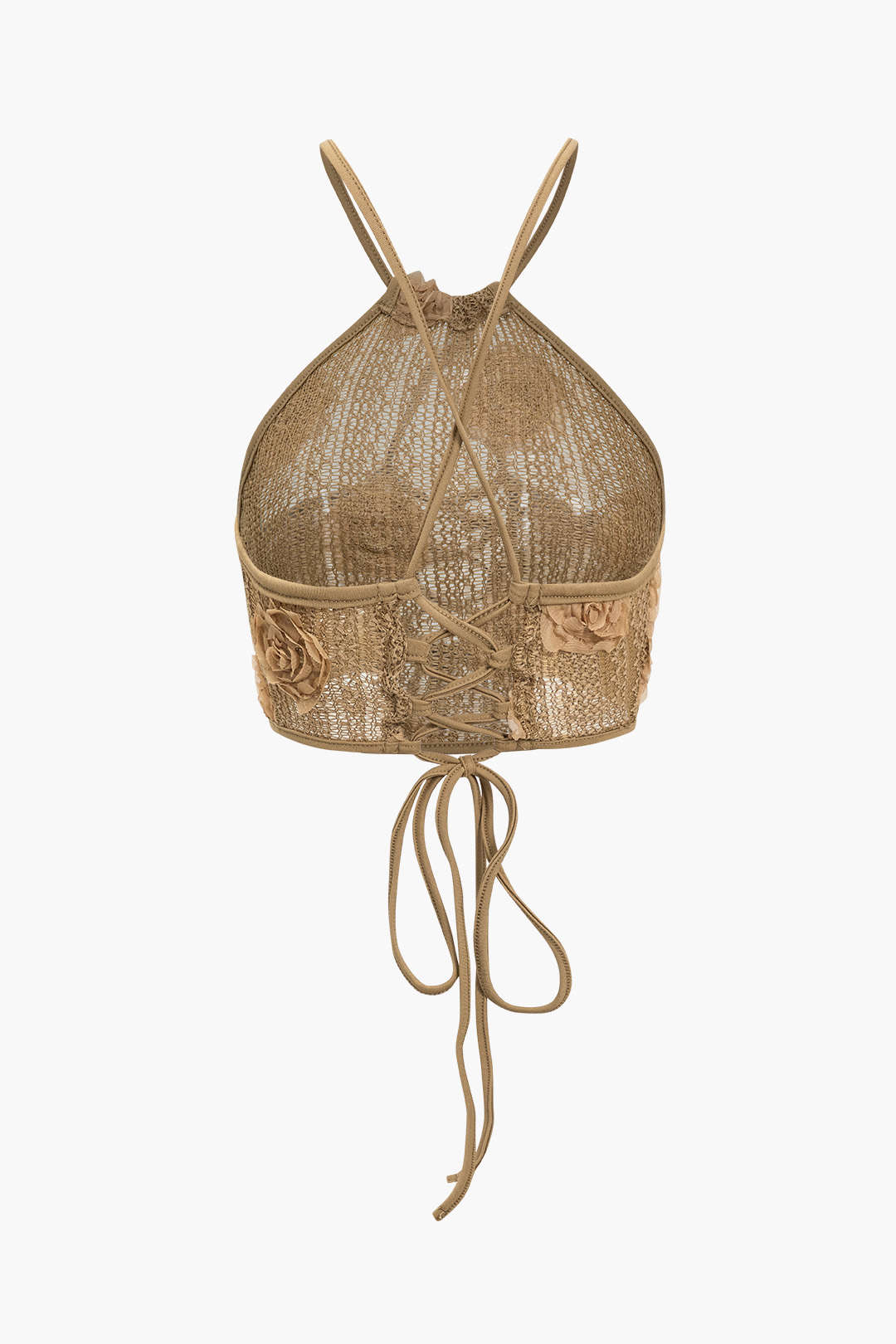 Aplikeli İpli Pantolon Takımı