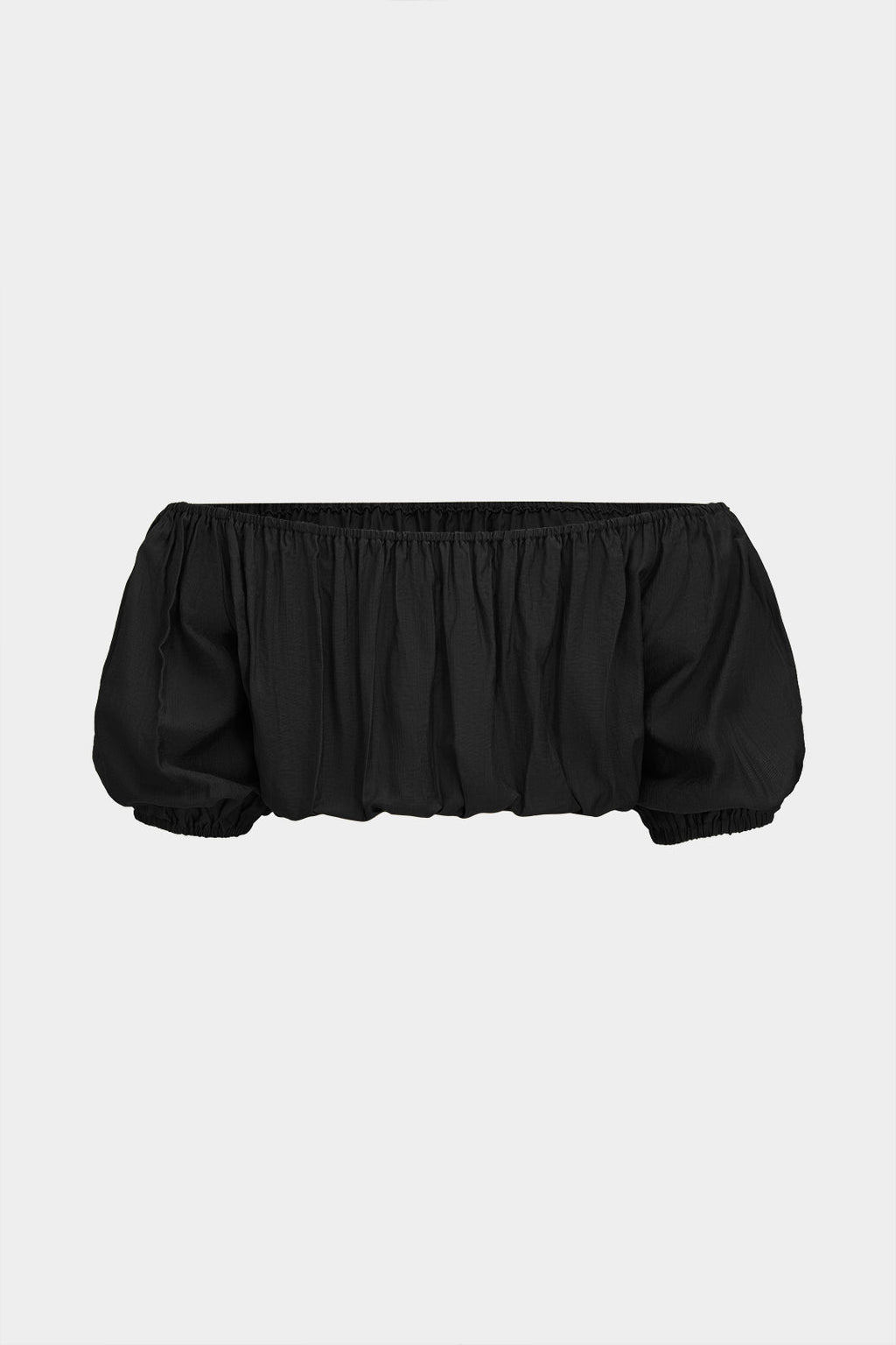 Büzgü Detaylı Kısa Kollu Üst ve Bağlamalı Bol Paça Pantolon Takımı