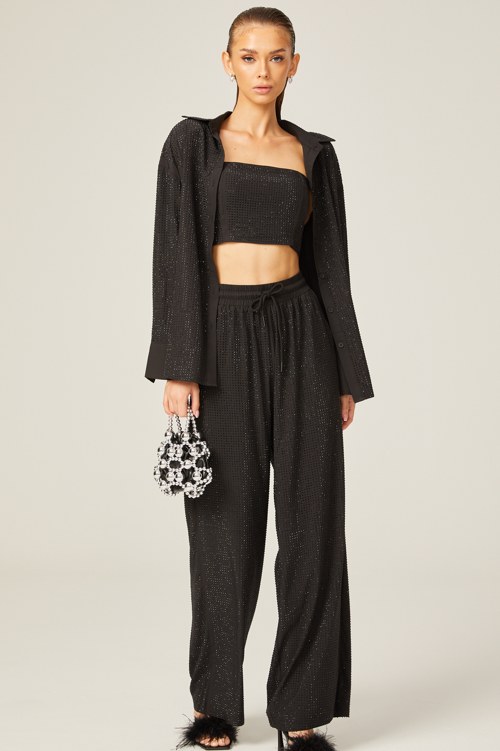 Ariane top ve pantolon takım