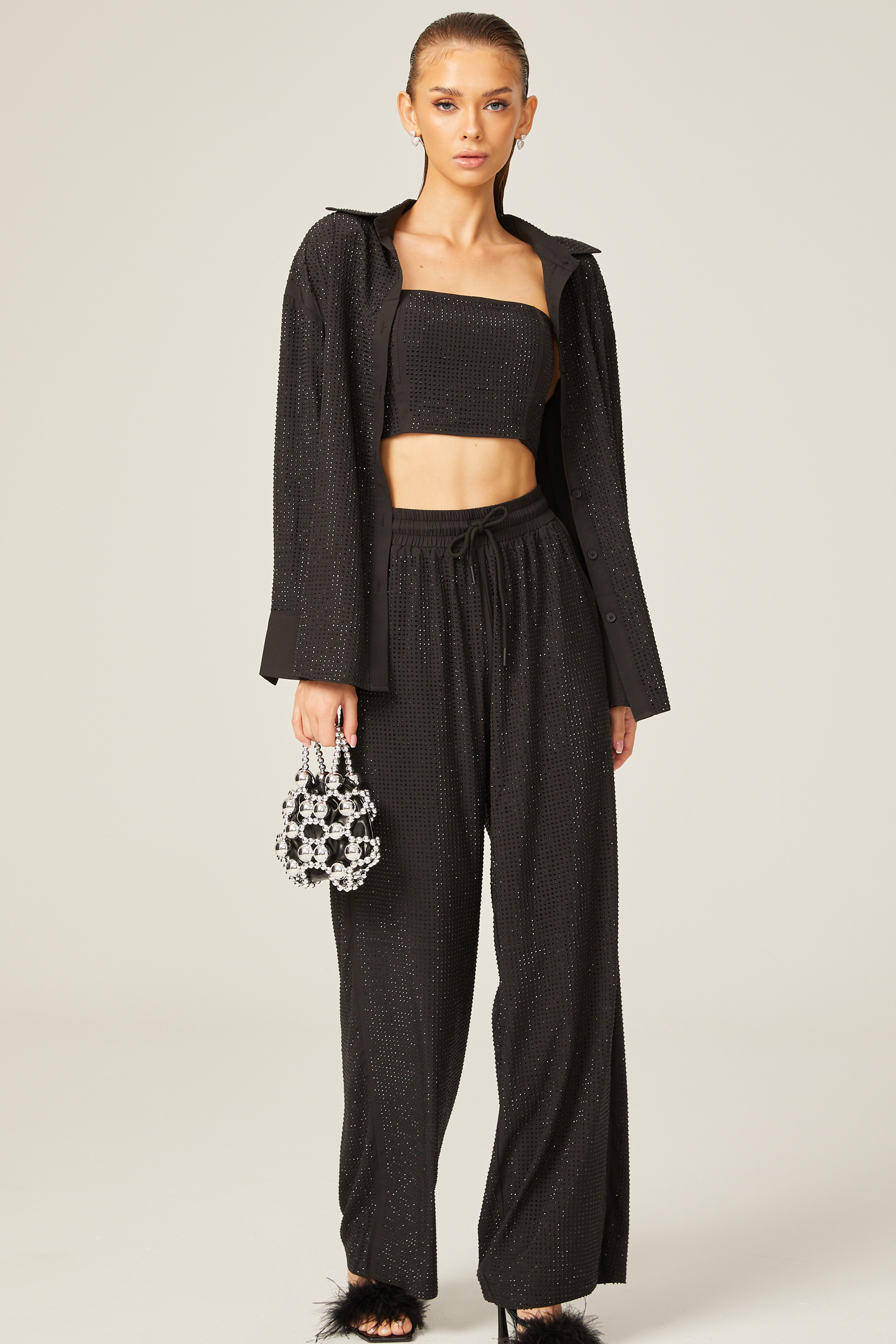 Ariane top ve pantolon takım