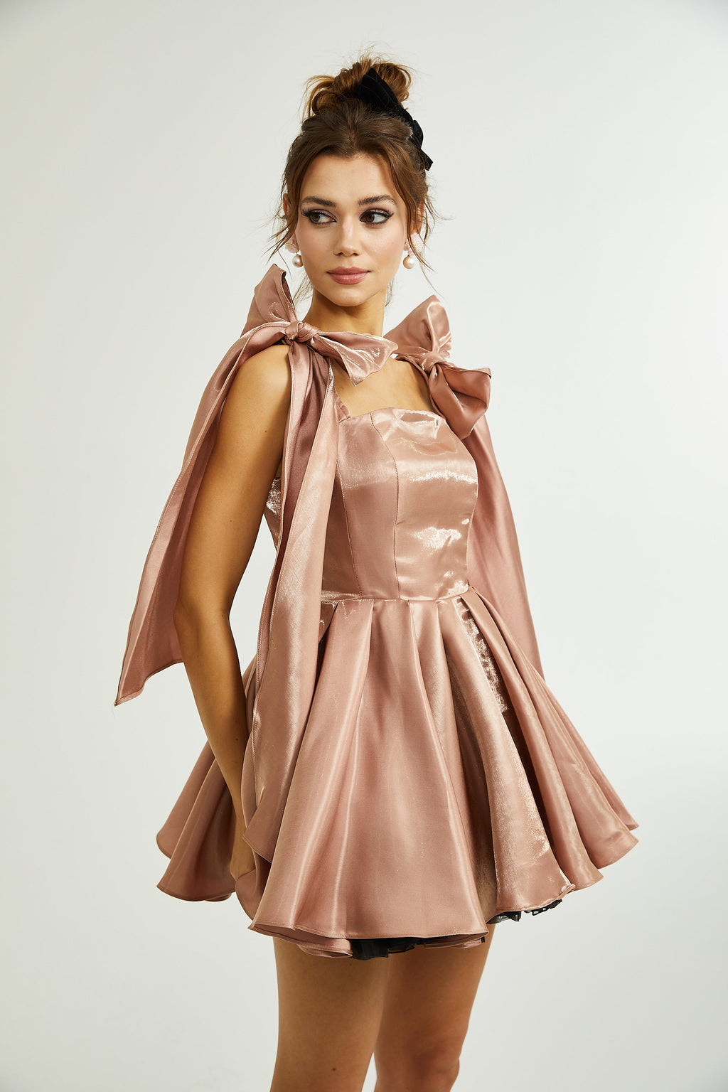 Catiana detay mini elbise