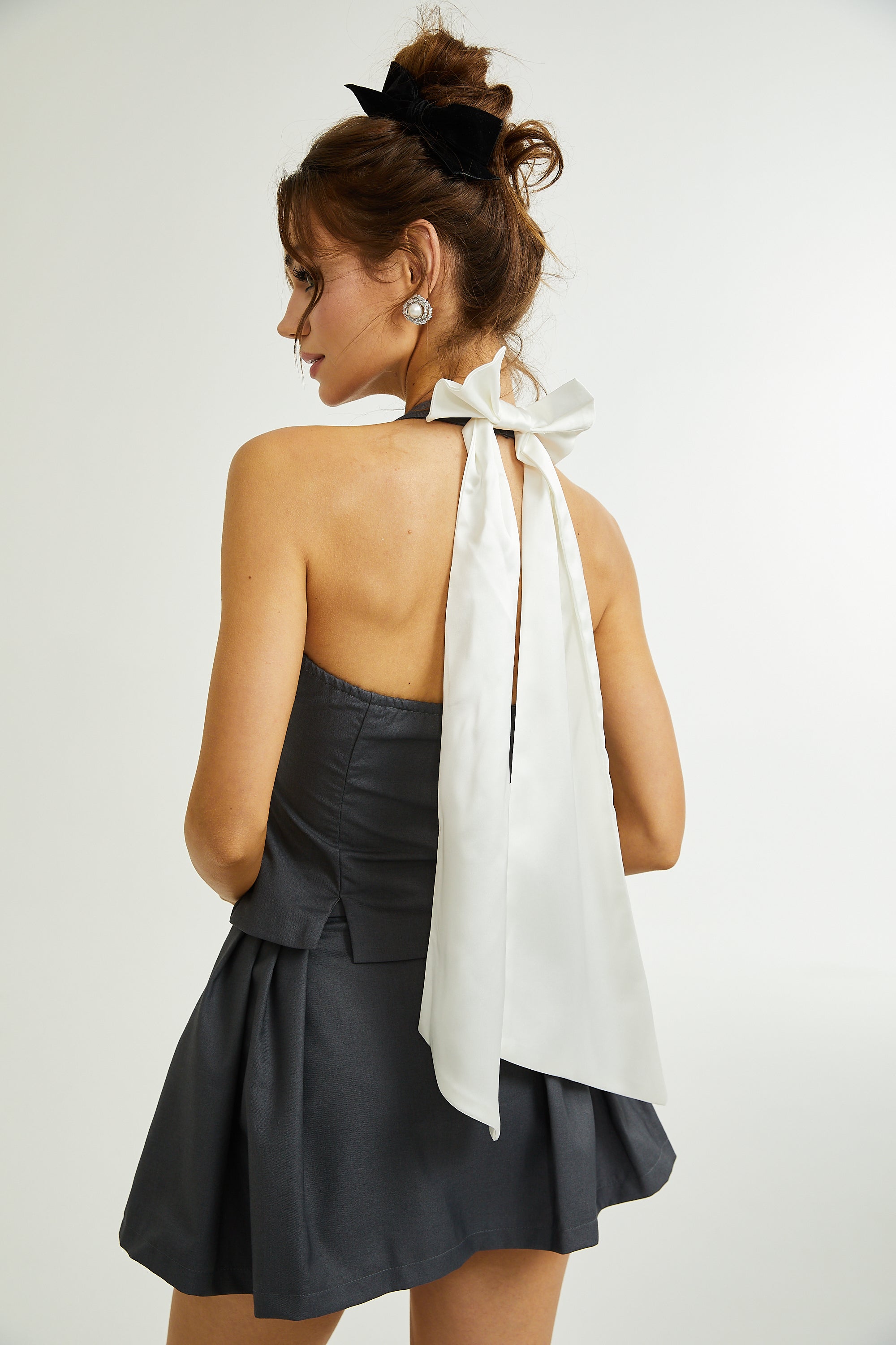 Bonita fiyonk top ve etek takım