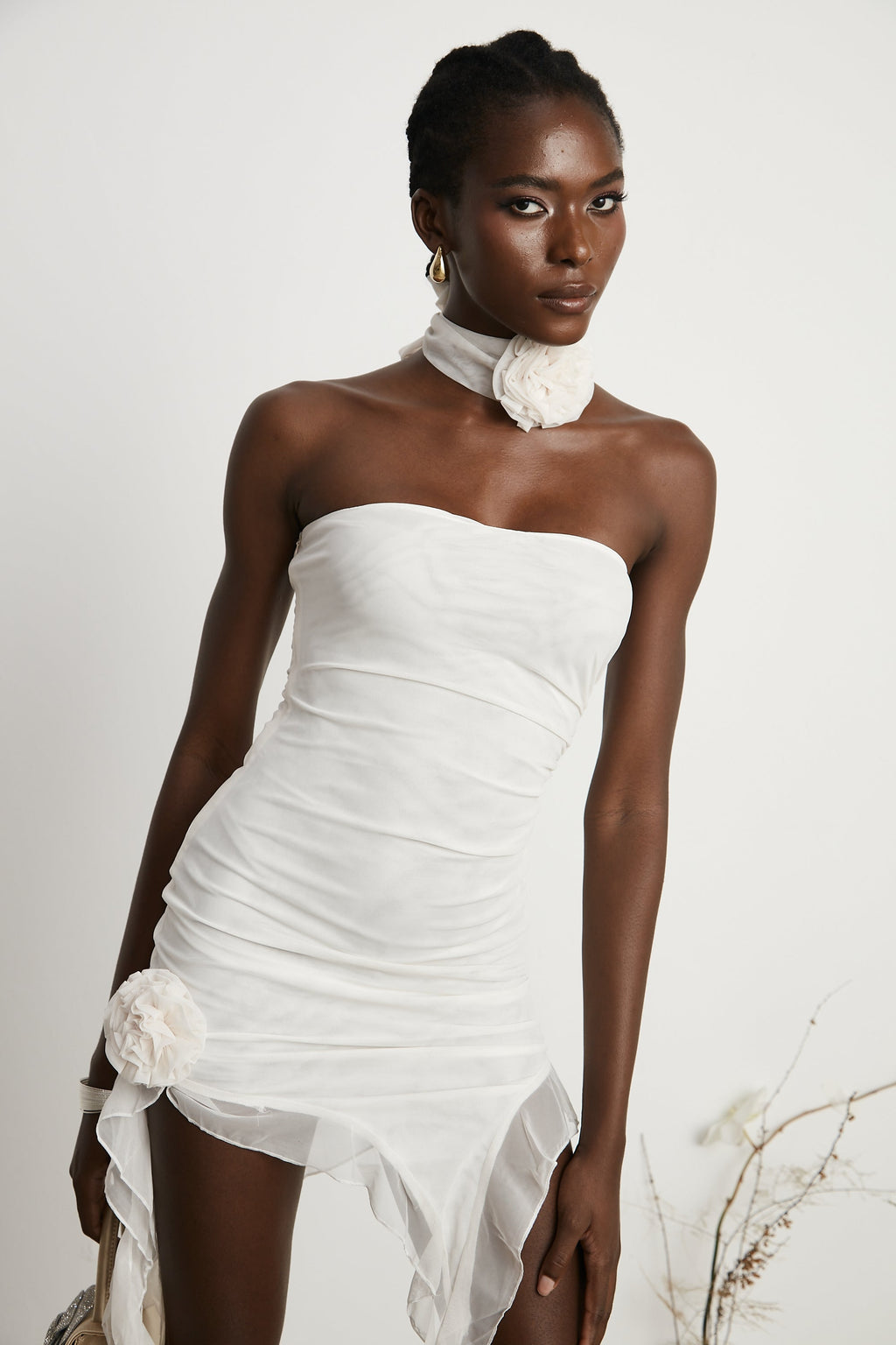 Apolline mini elbise