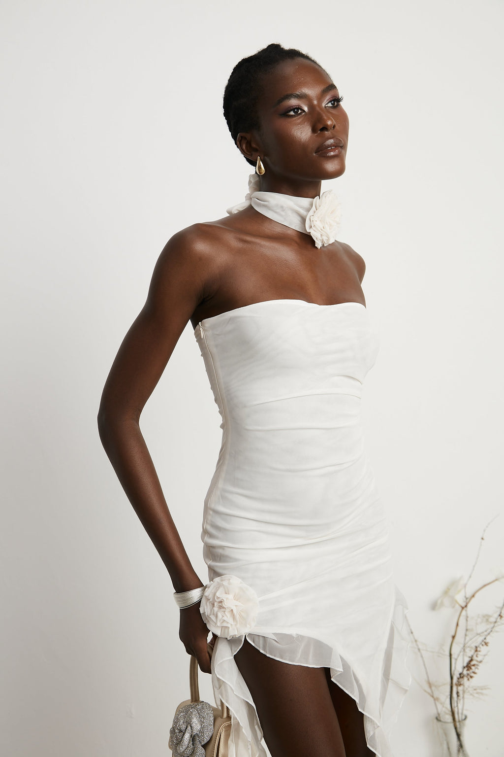 Apolline mini elbise