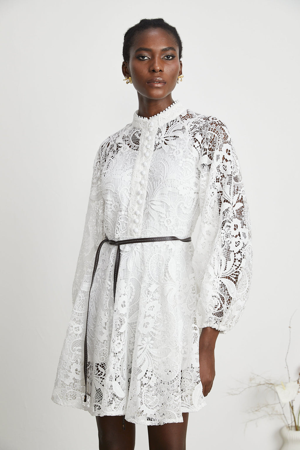 Camelliera mini elbise