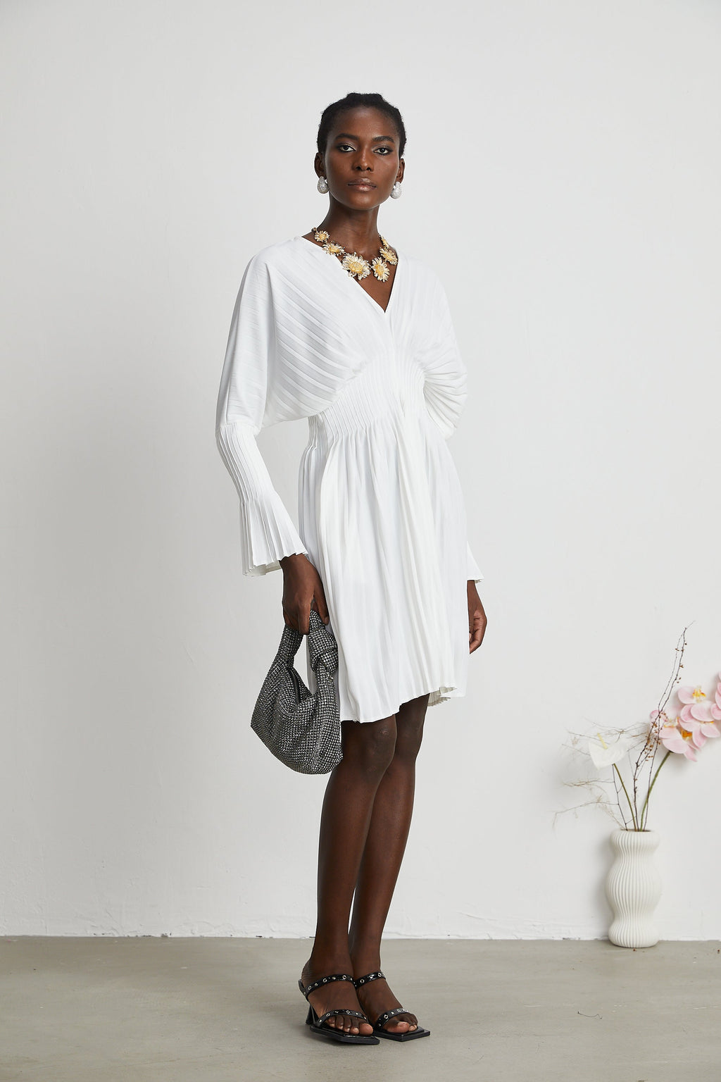 Claudette mini elbise