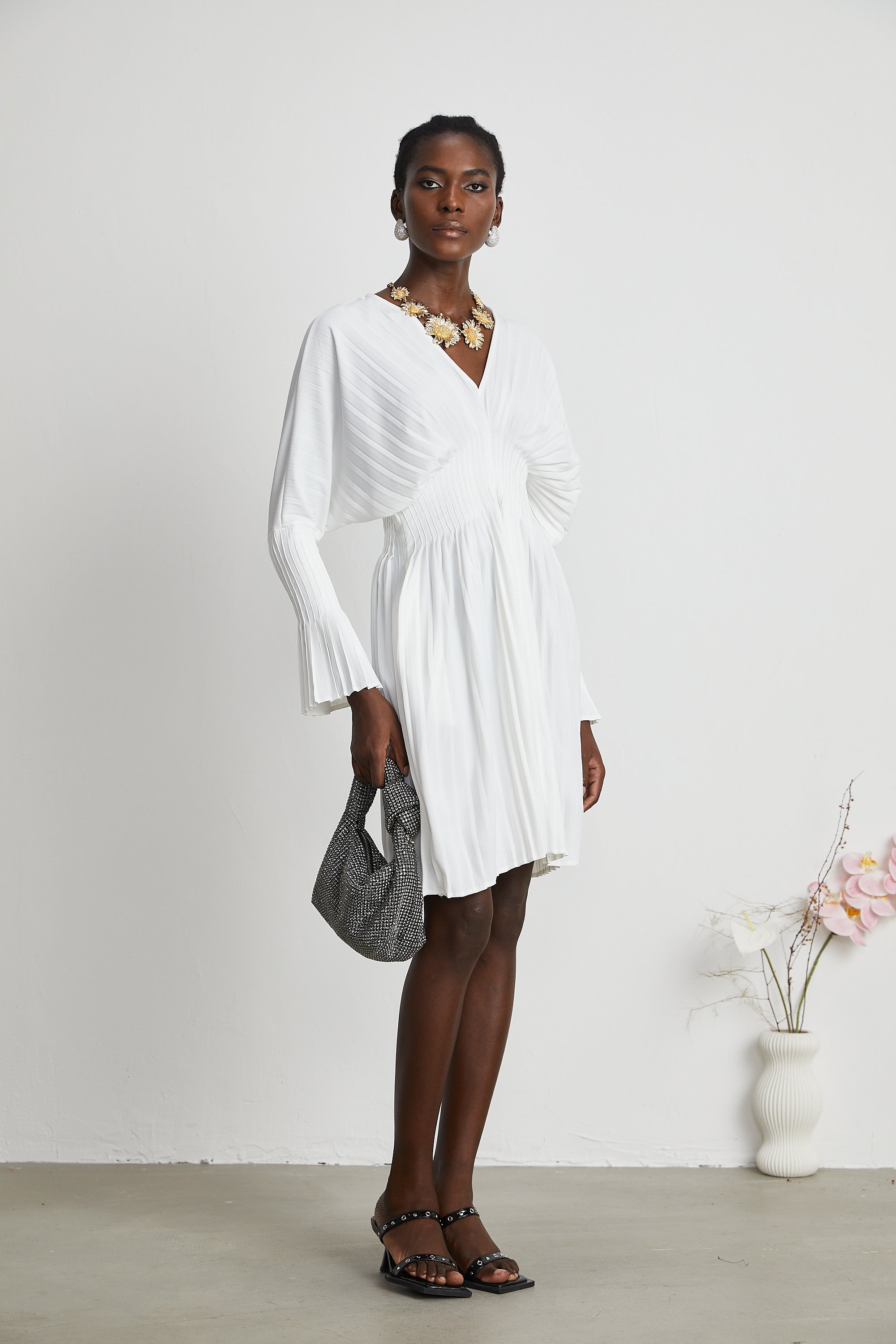 Claudette mini elbise