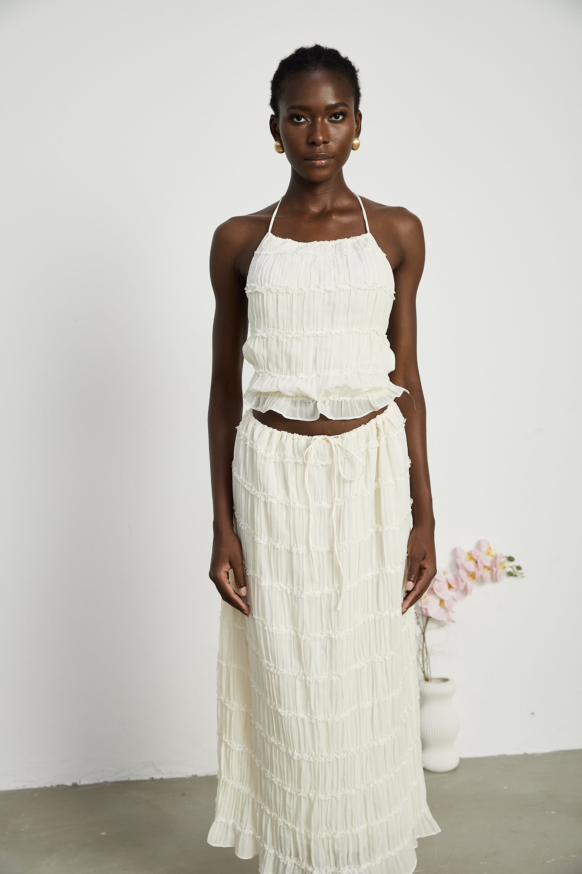 Alyssa top ve etek takım