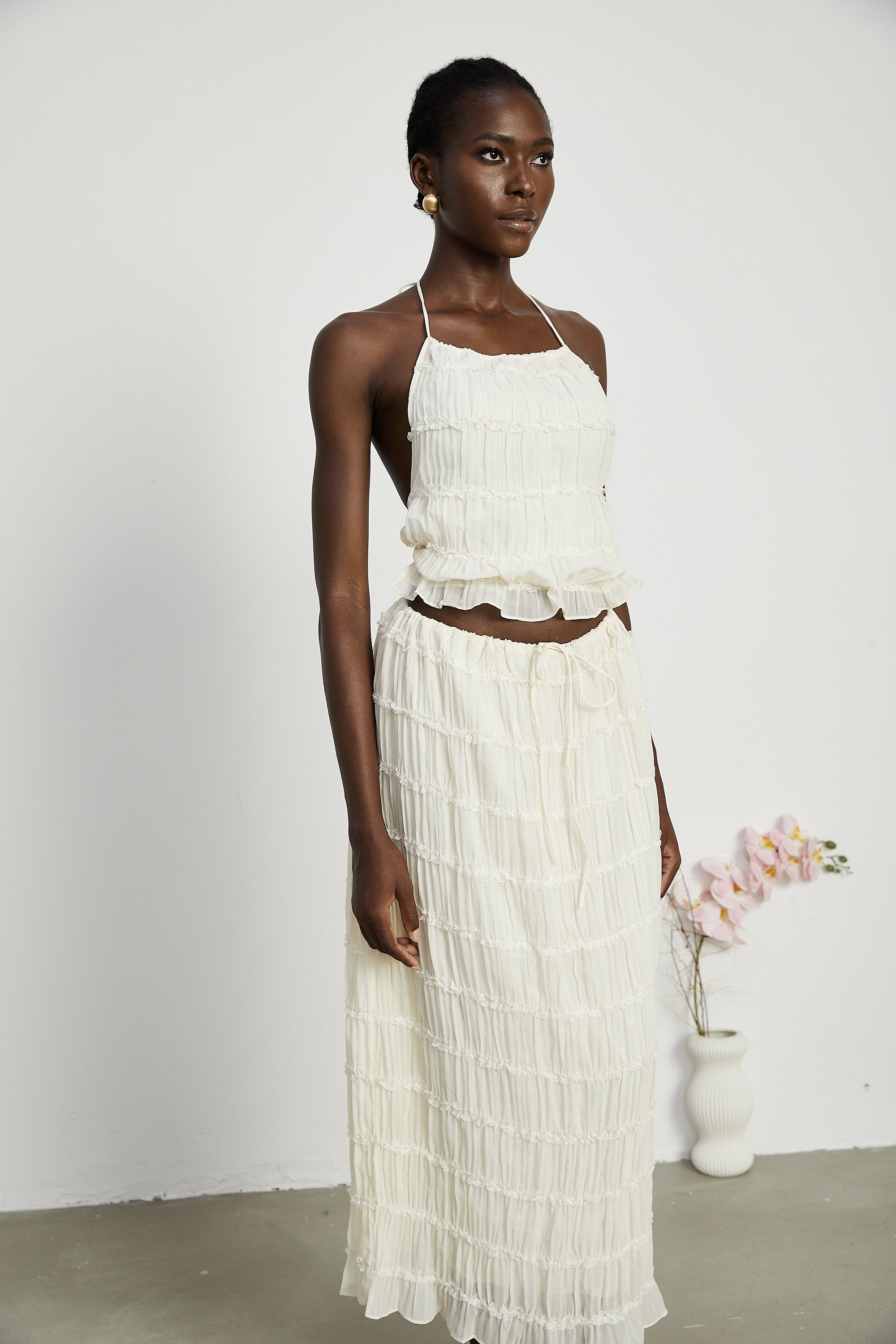 Alyssa top ve etek takım