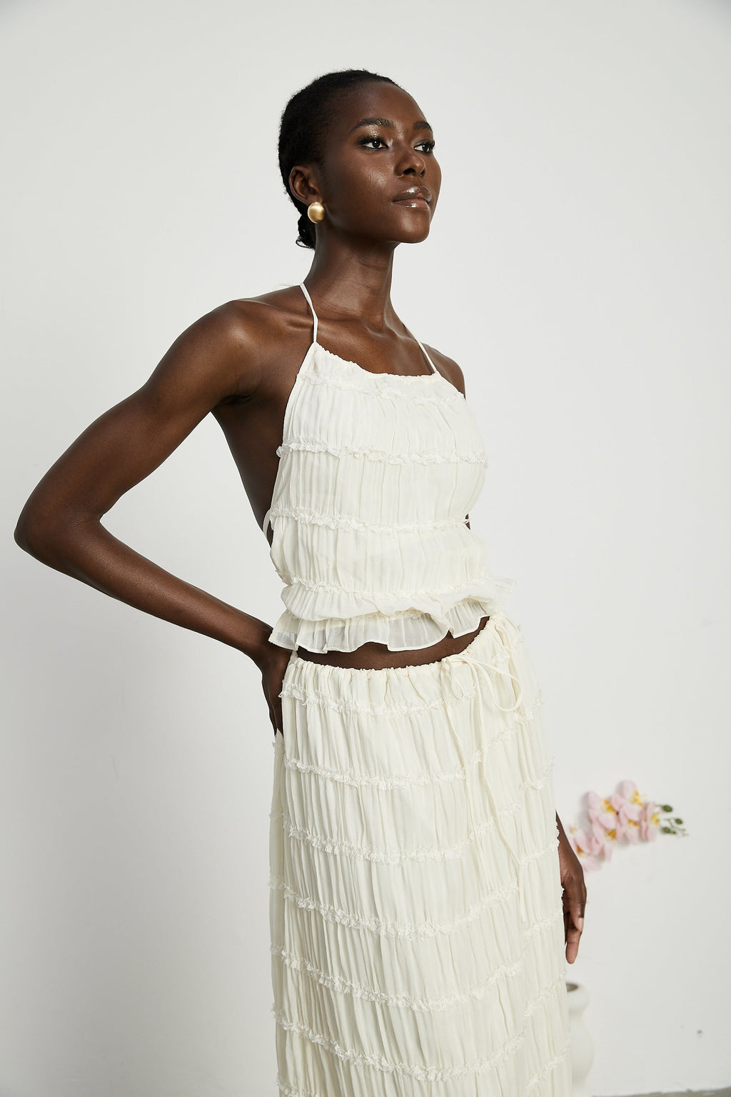 Alyssa top ve etek takım