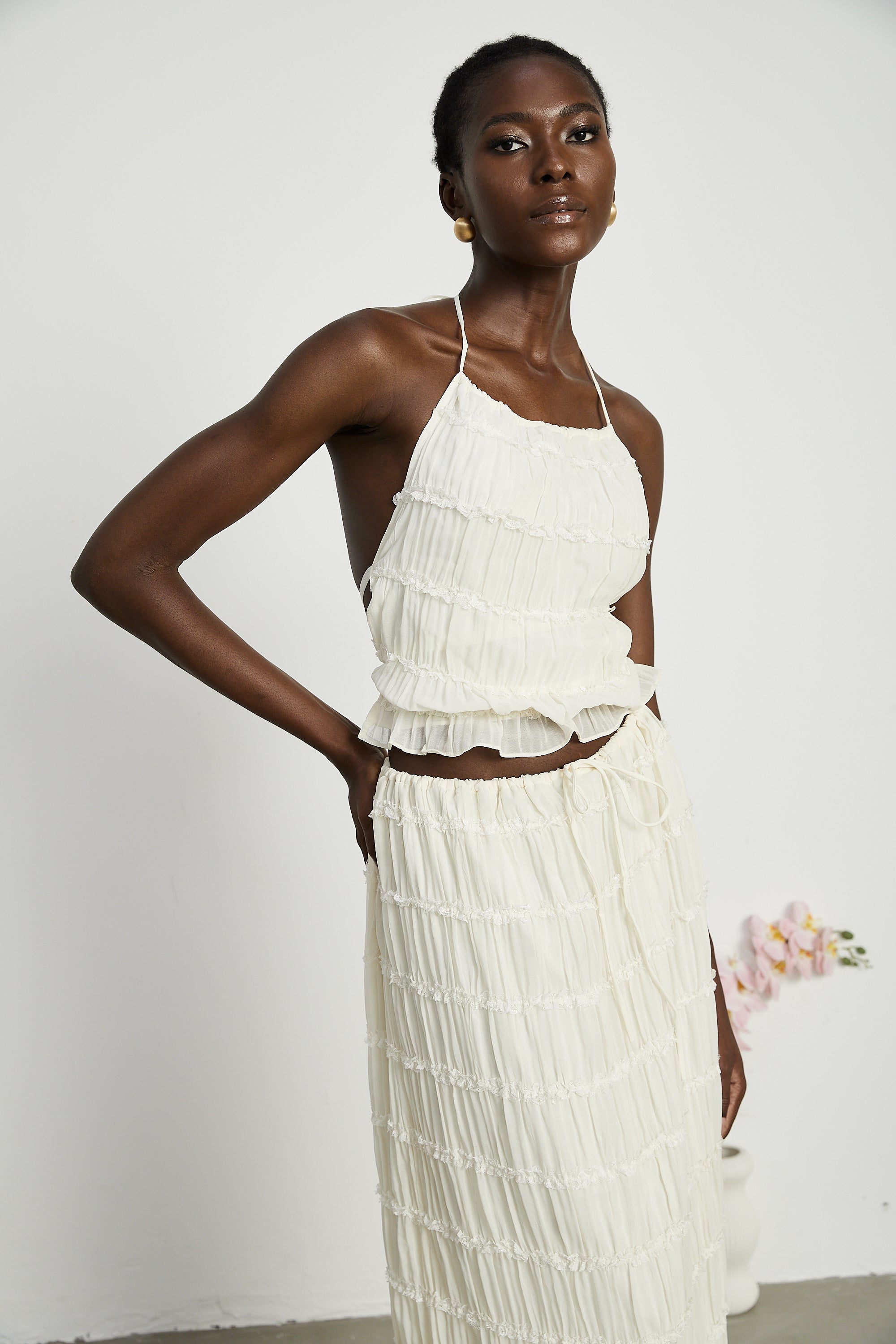 Alyssa top ve etek takım