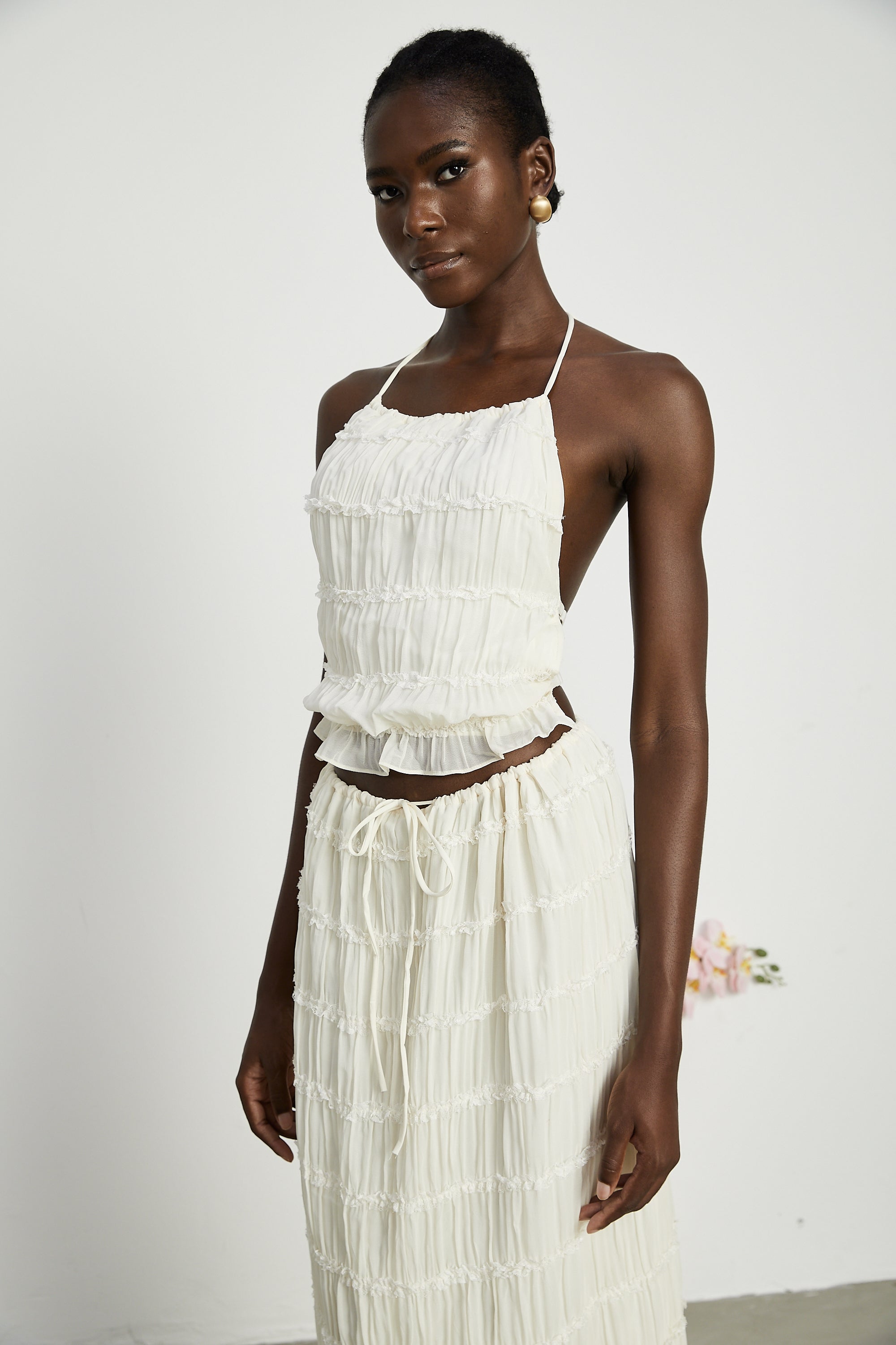 Alyssa top ve etek takım