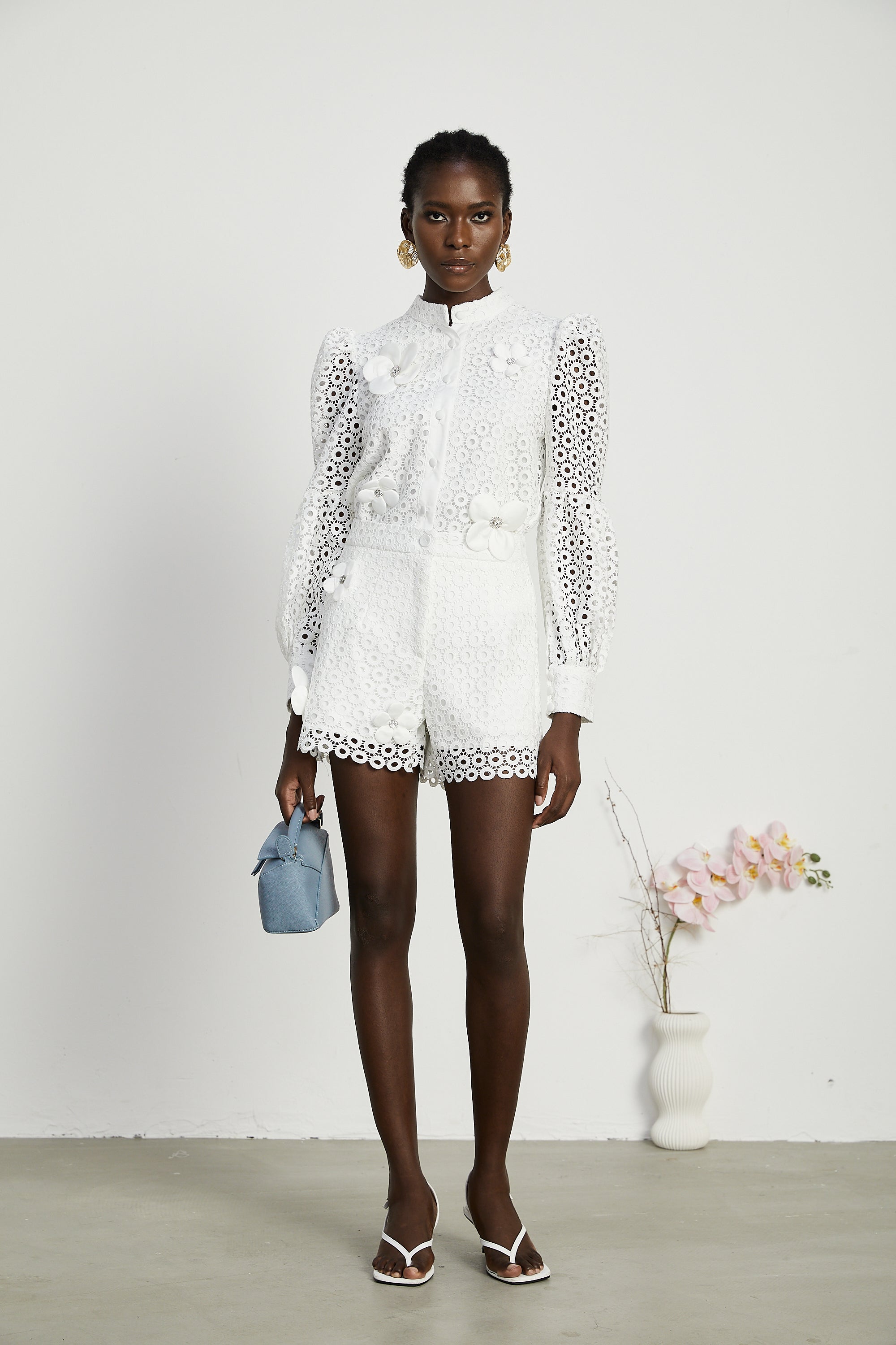 Calla top ve şort takım