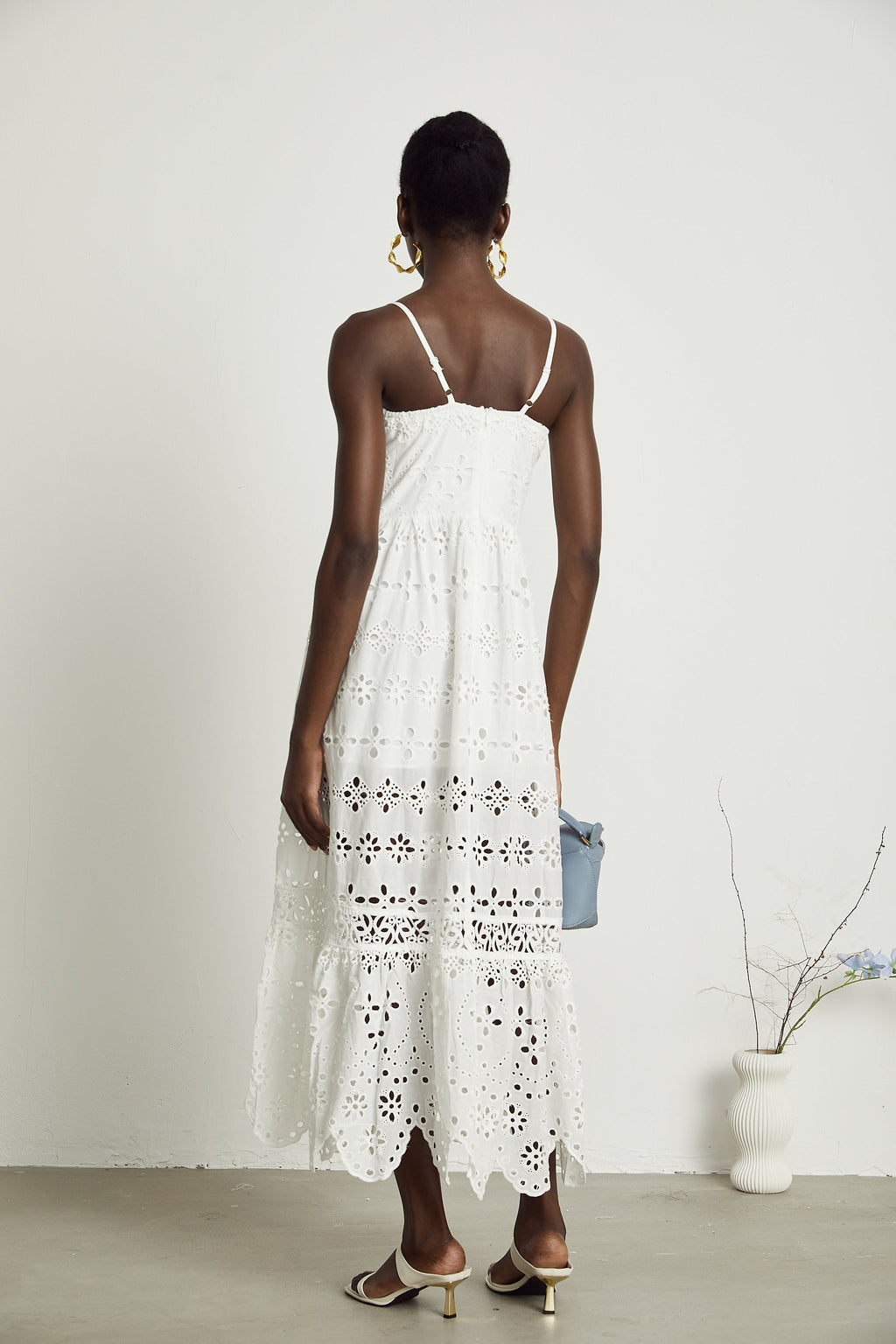 Angélique midi elbise