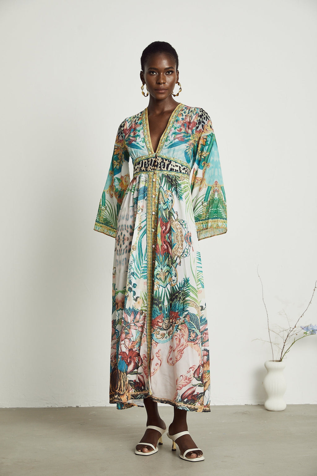 Cassandra maksi elbise