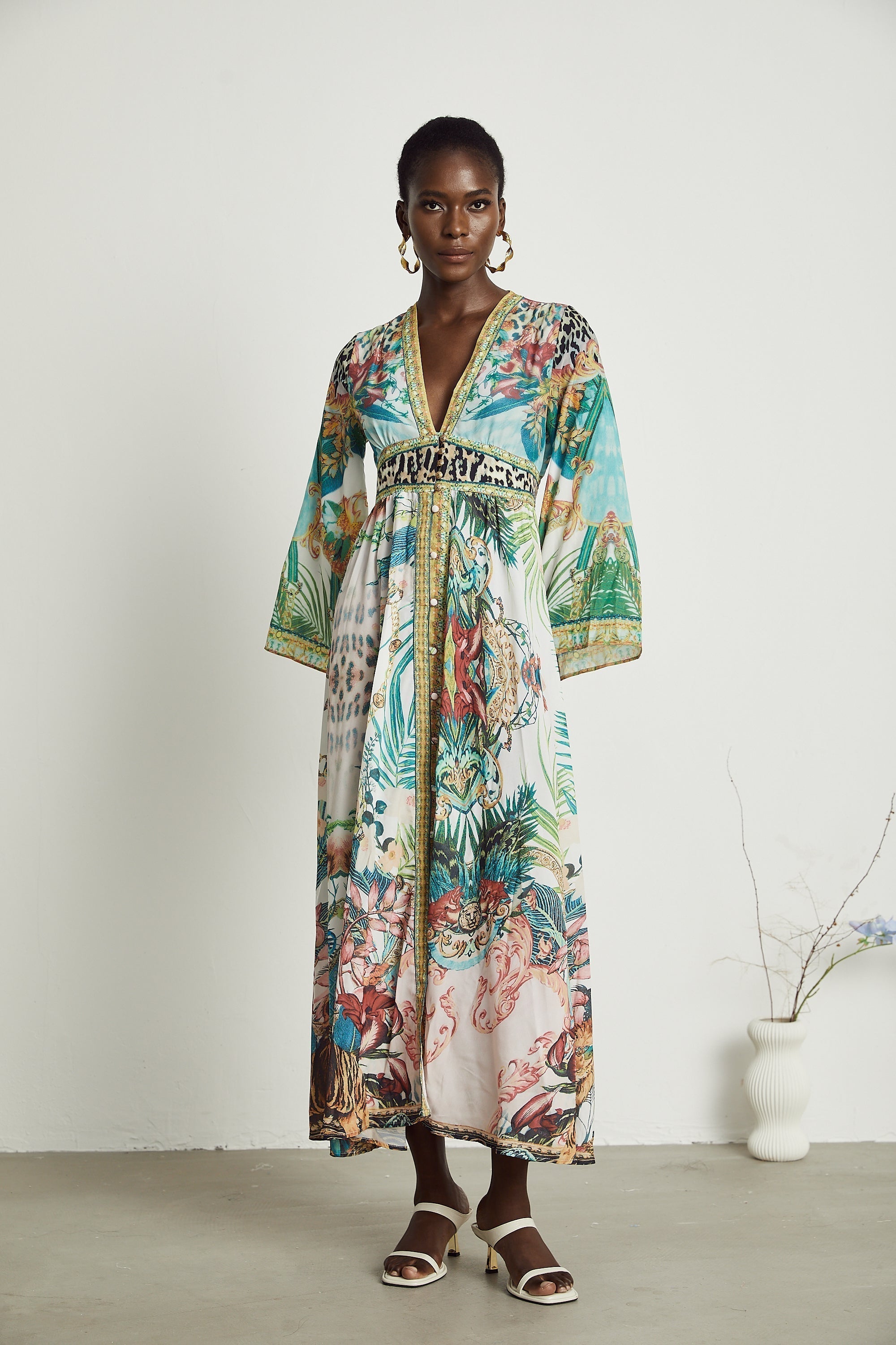 Cassandra maksi elbise