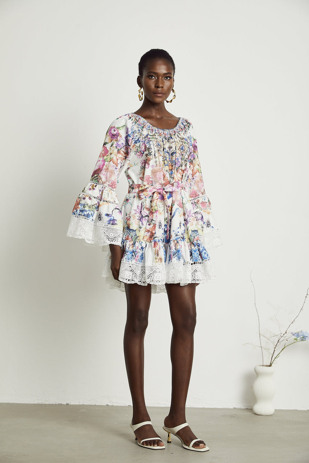 Bérénice mini elbise