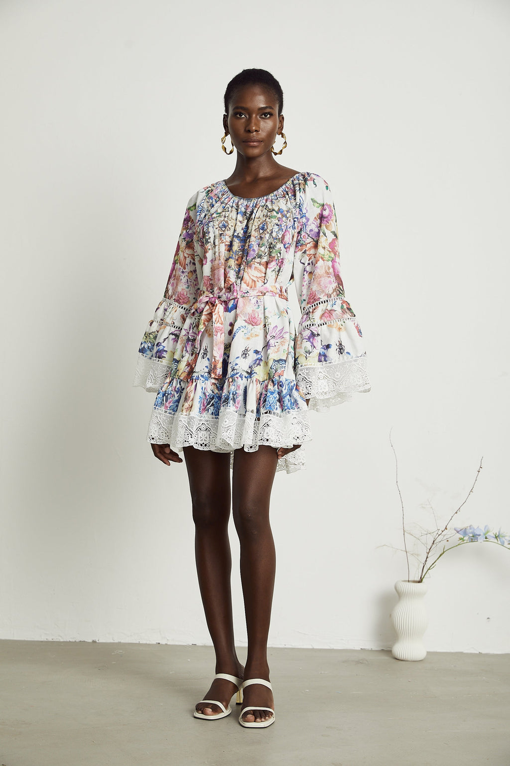 Bérénice mini elbise