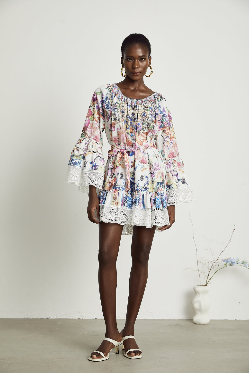 Bérénice mini elbise