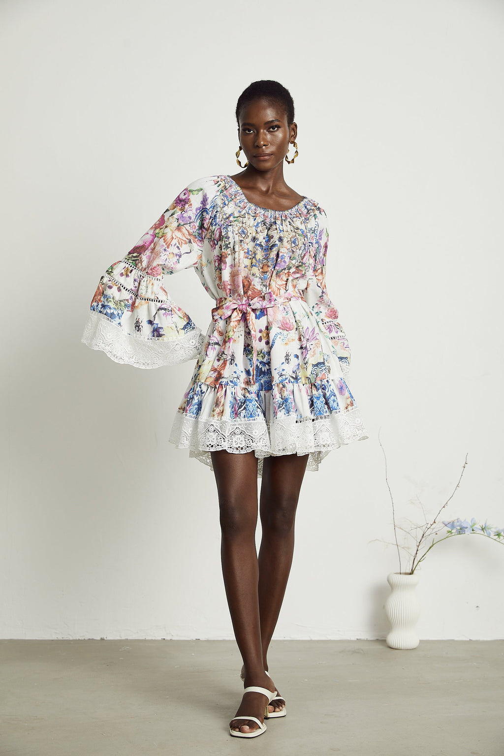 Bérénice mini elbise