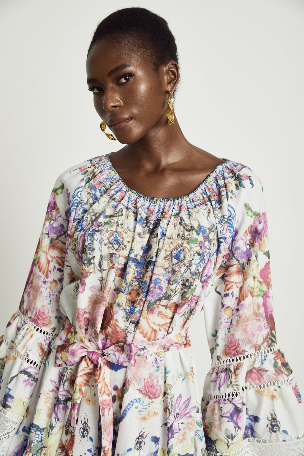 Bérénice mini elbise