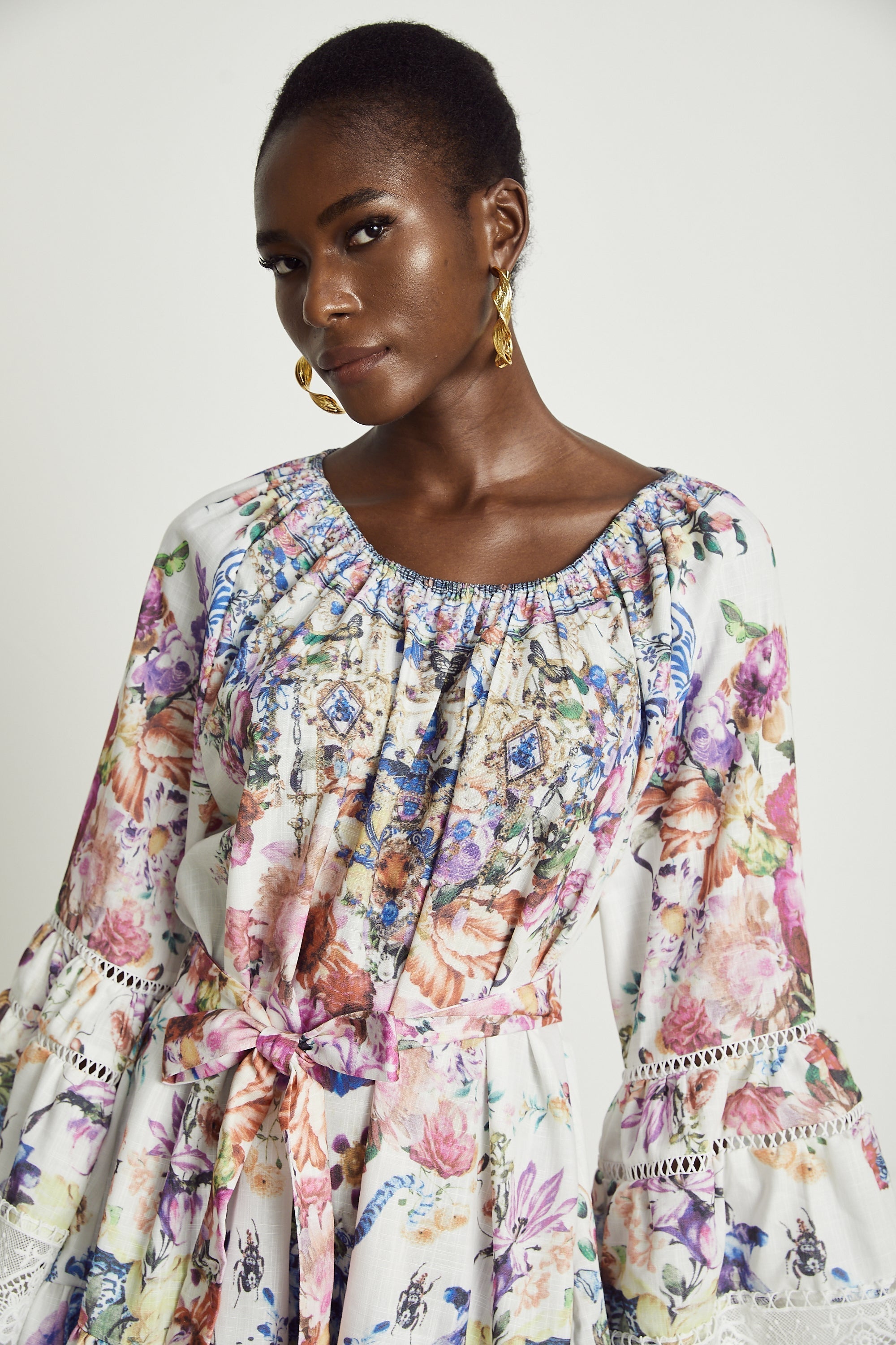 Bérénice mini elbise