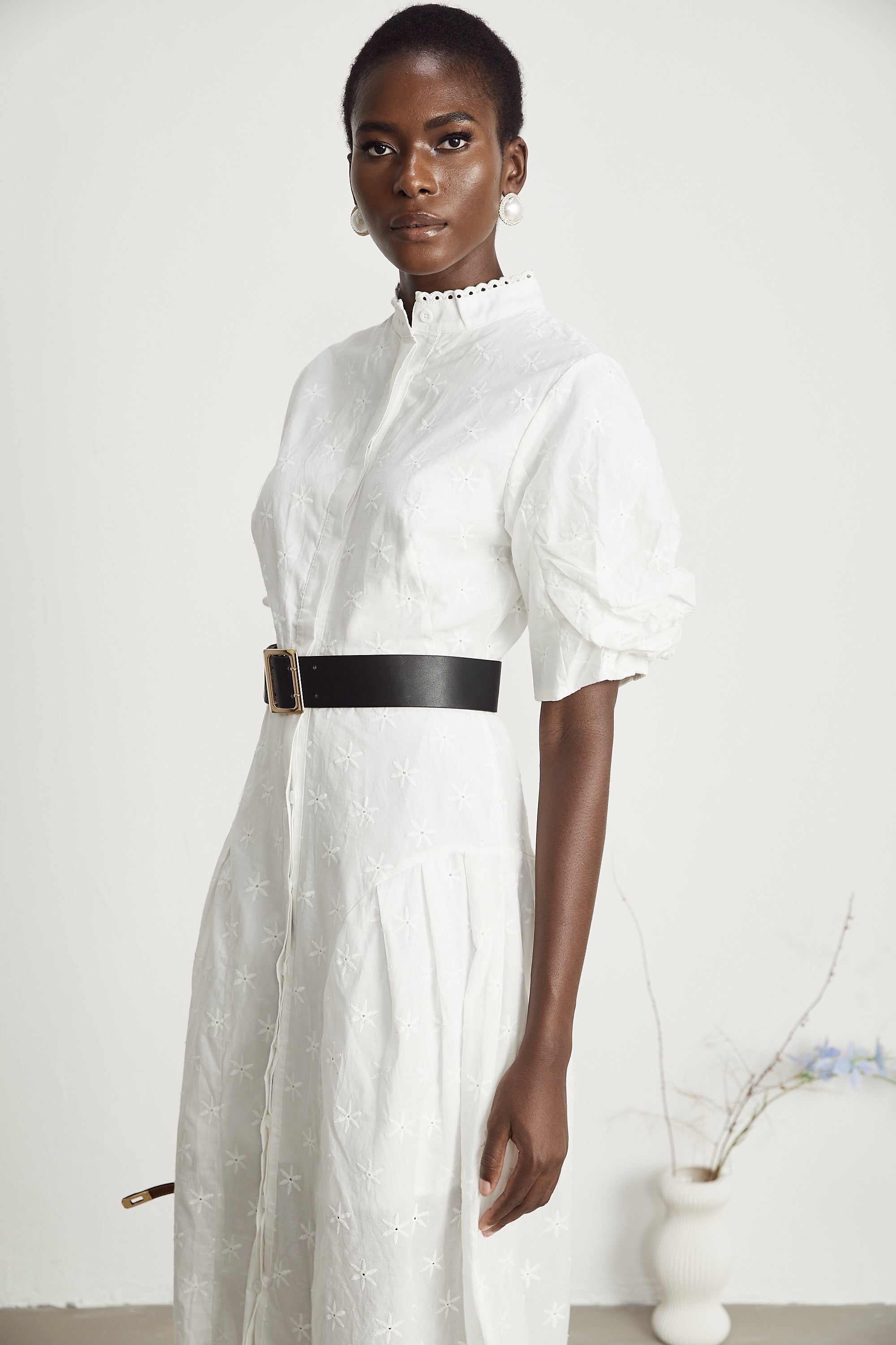 Cordelia büstiyer midi elbise