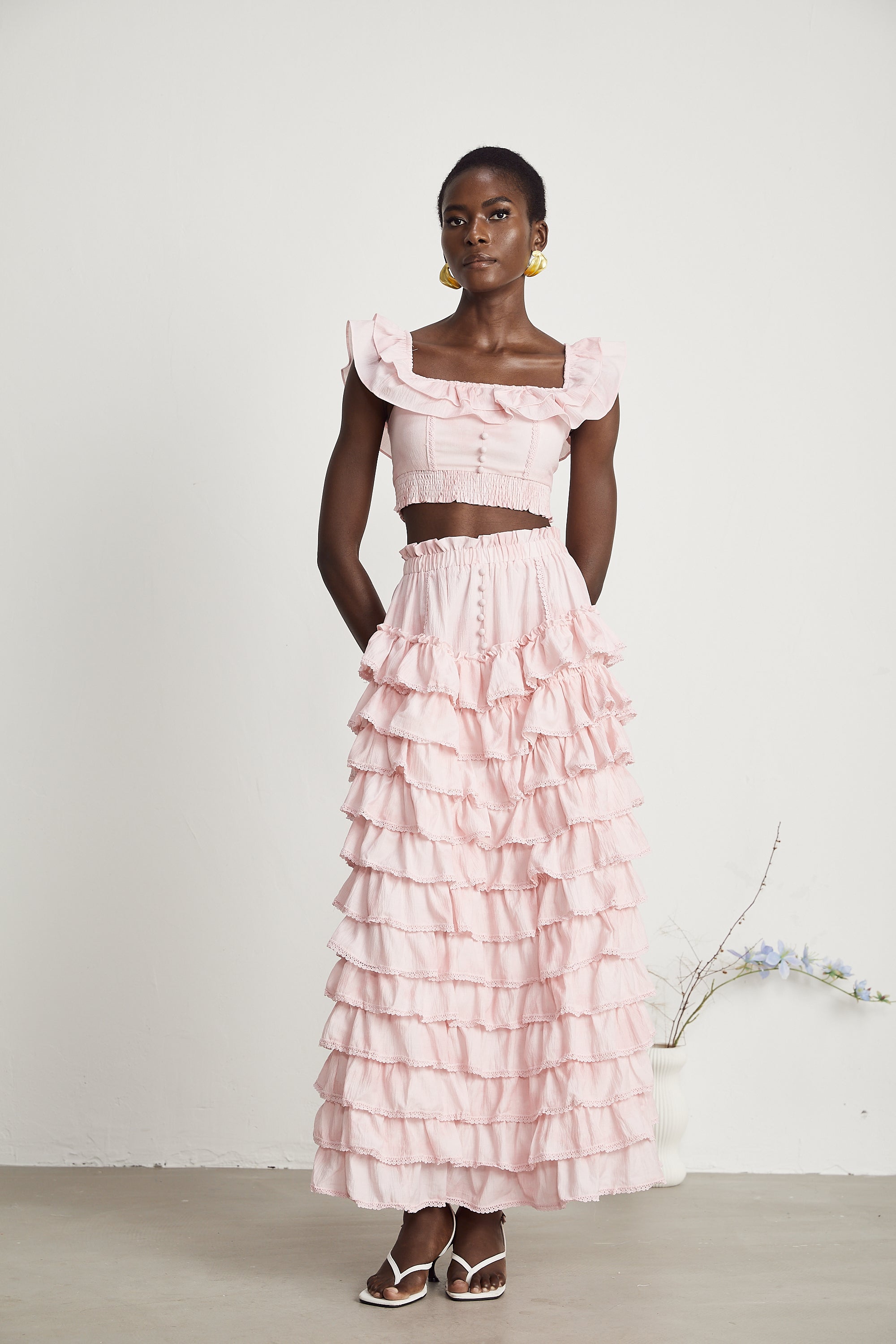 Anaïs top ve etek takım