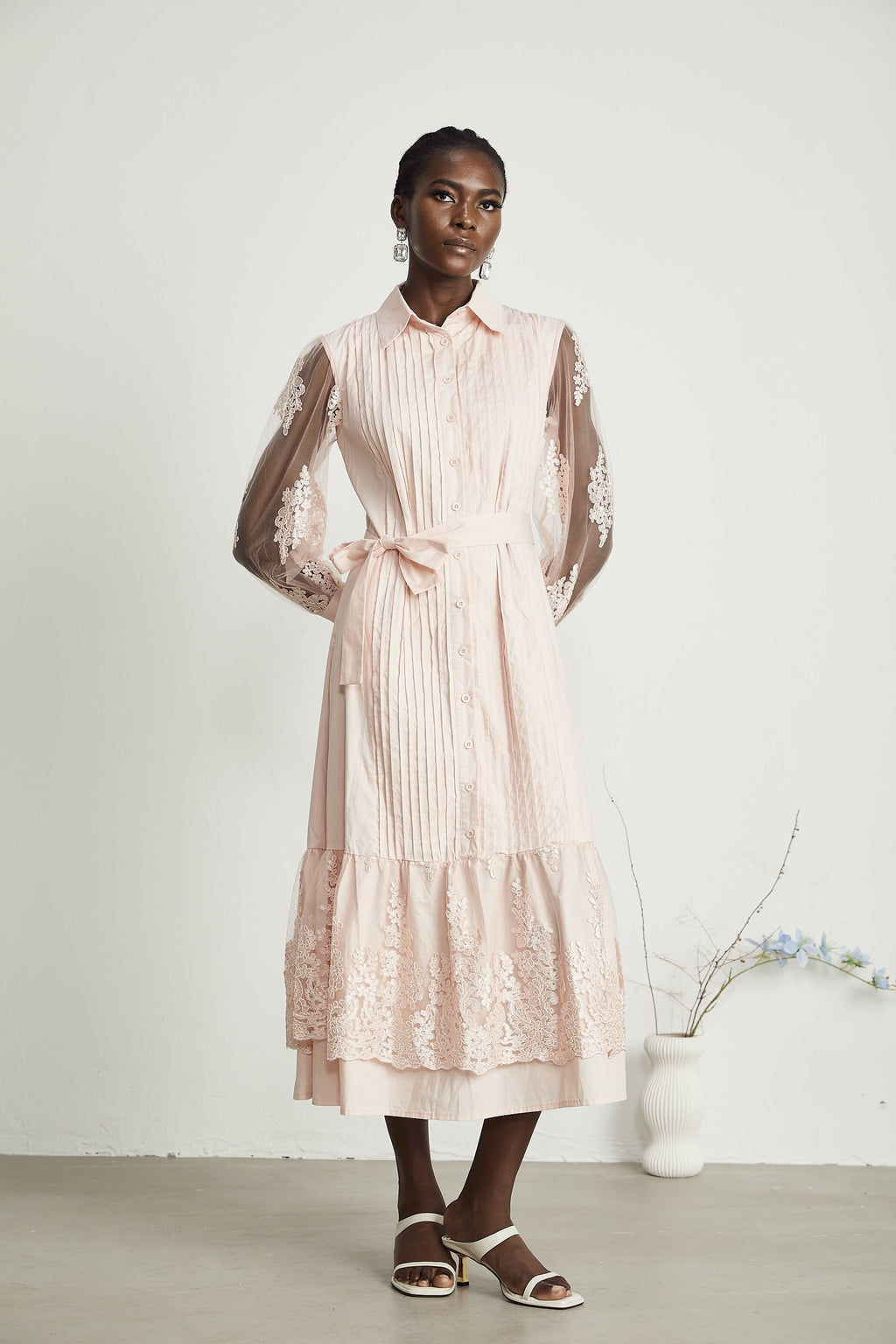 Capriana midi elbise