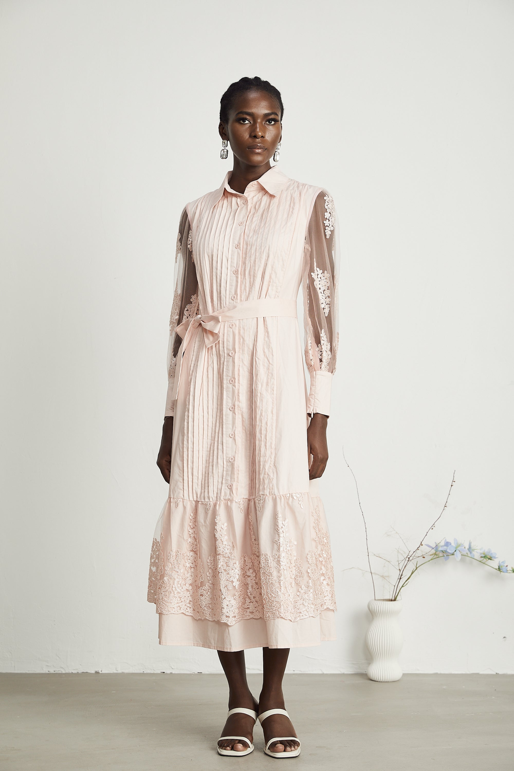 Capriana midi elbise