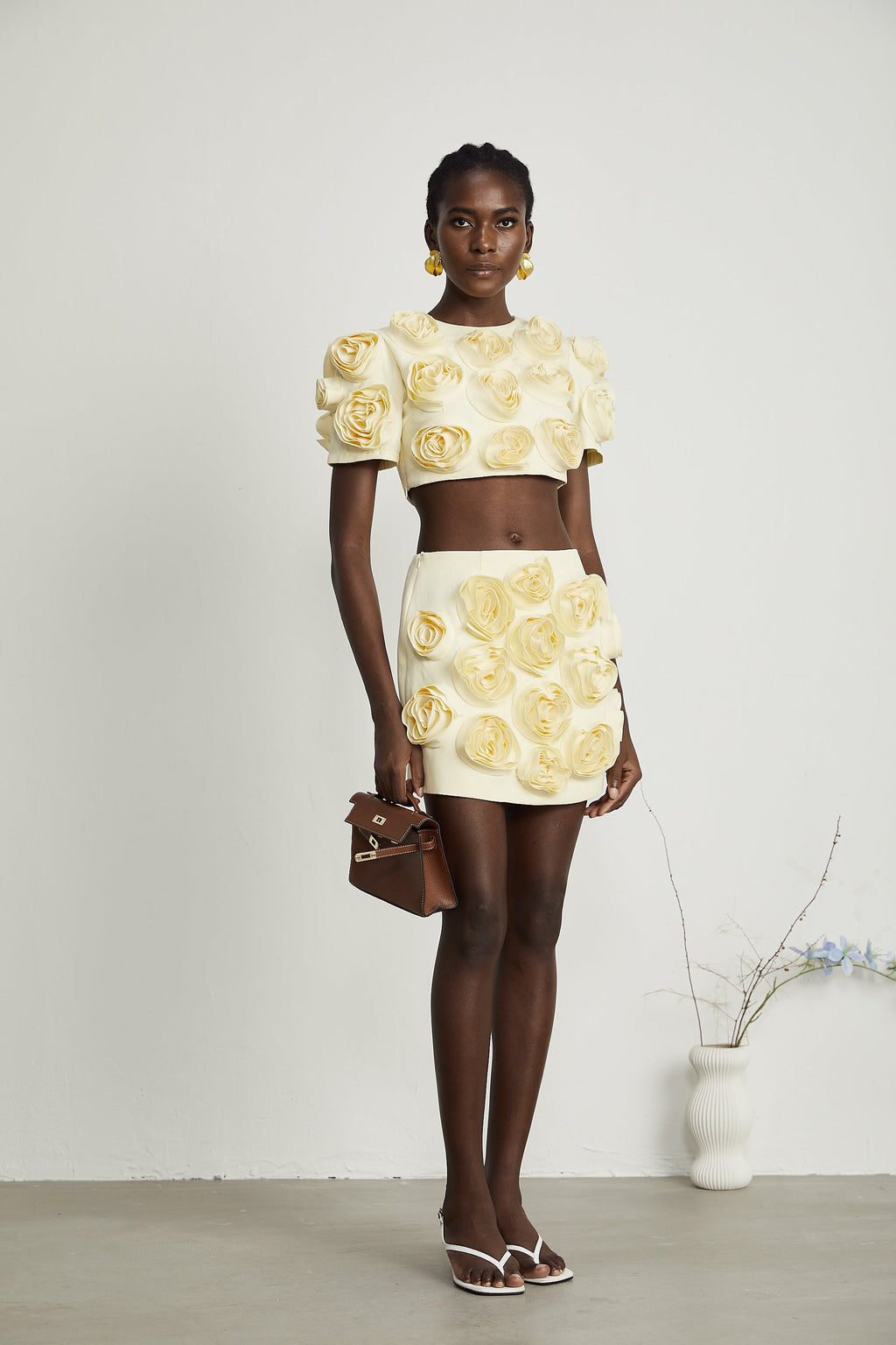 Camille top ve etek takım