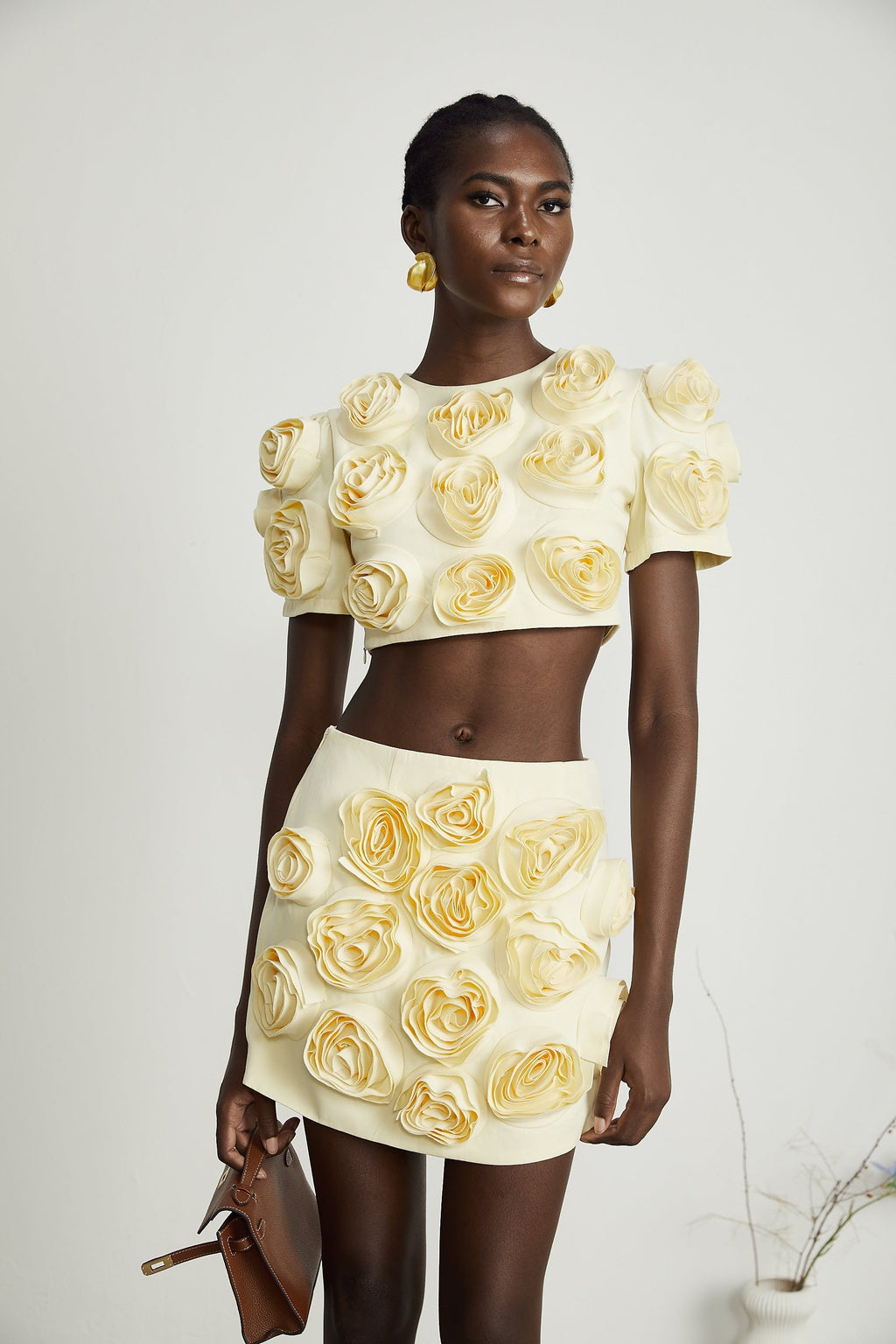 Camille top ve etek takım