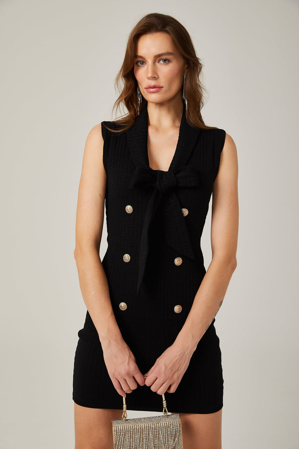 Charlotte örme mini elbise